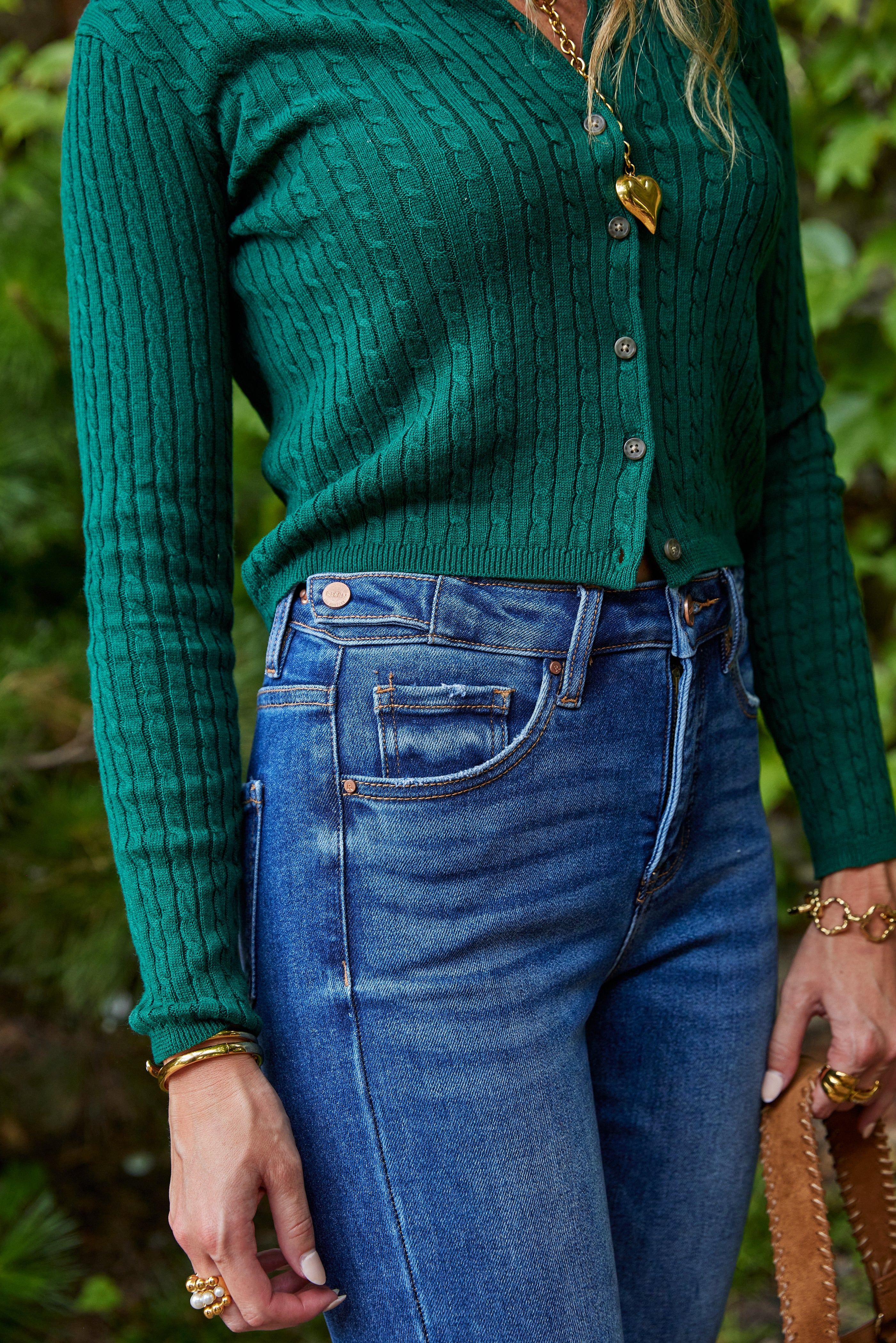 Ella Button Up Knit Sweater