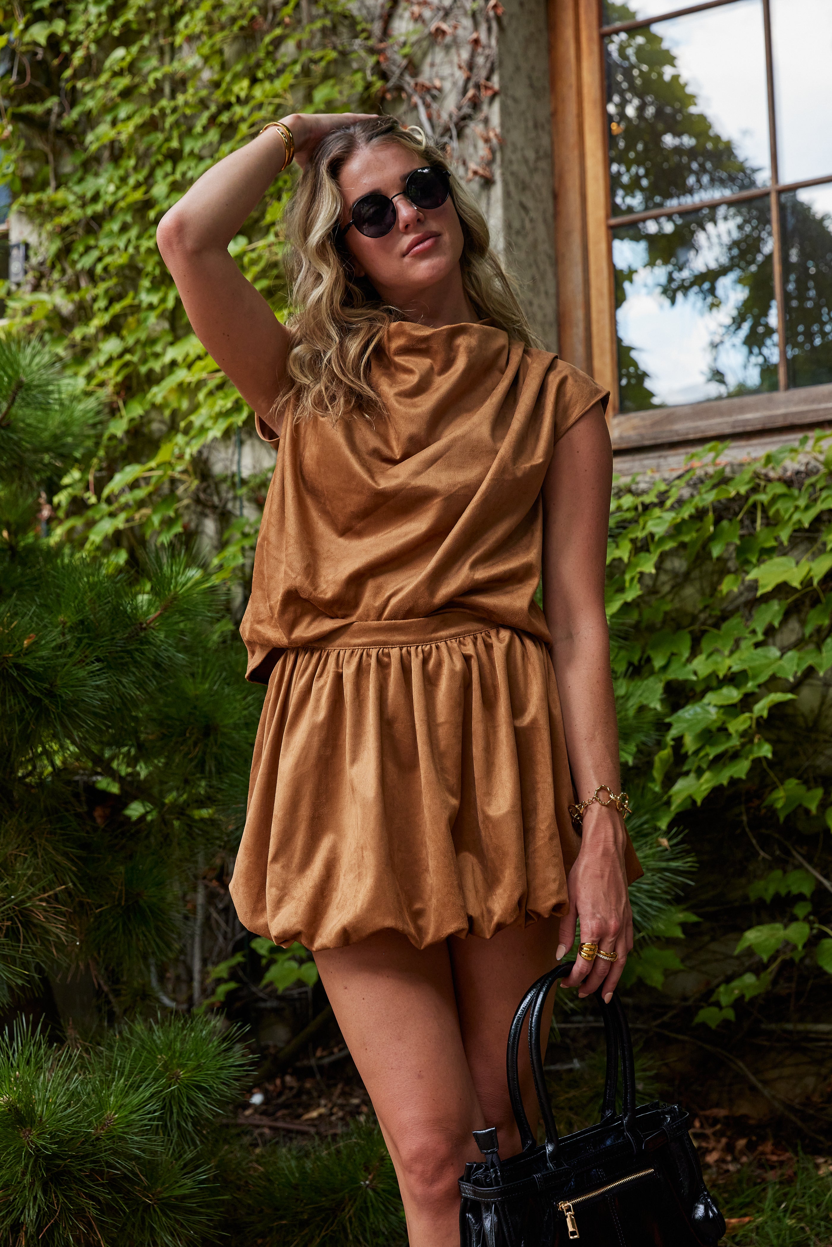 Williams Cowl Neck Sleeveless Top