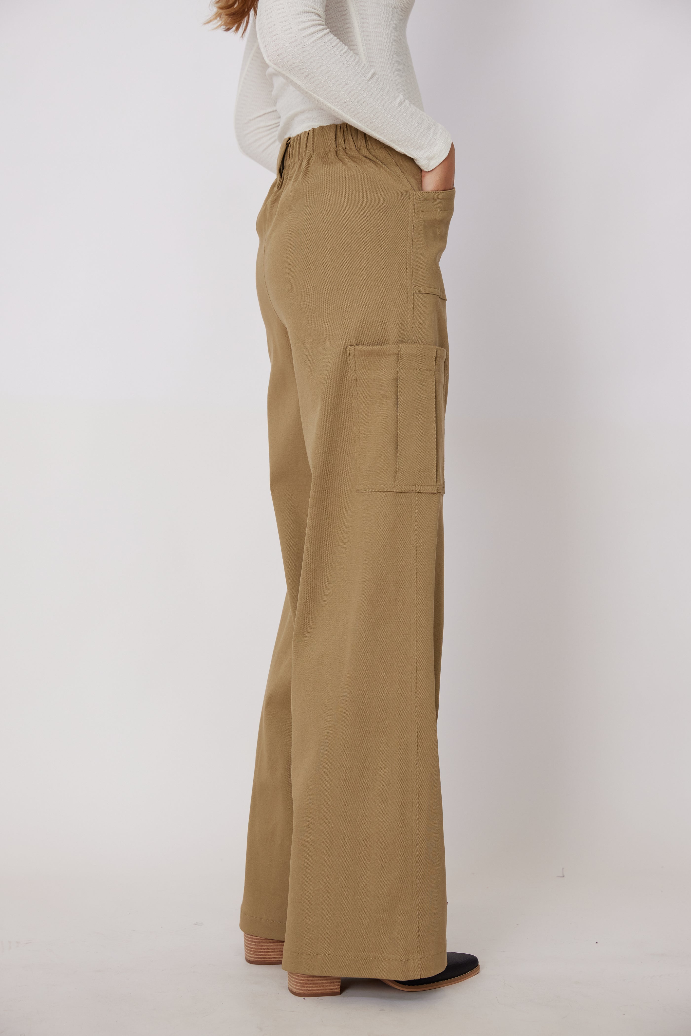 SALE - Leland Wide Leg Cargo Pants