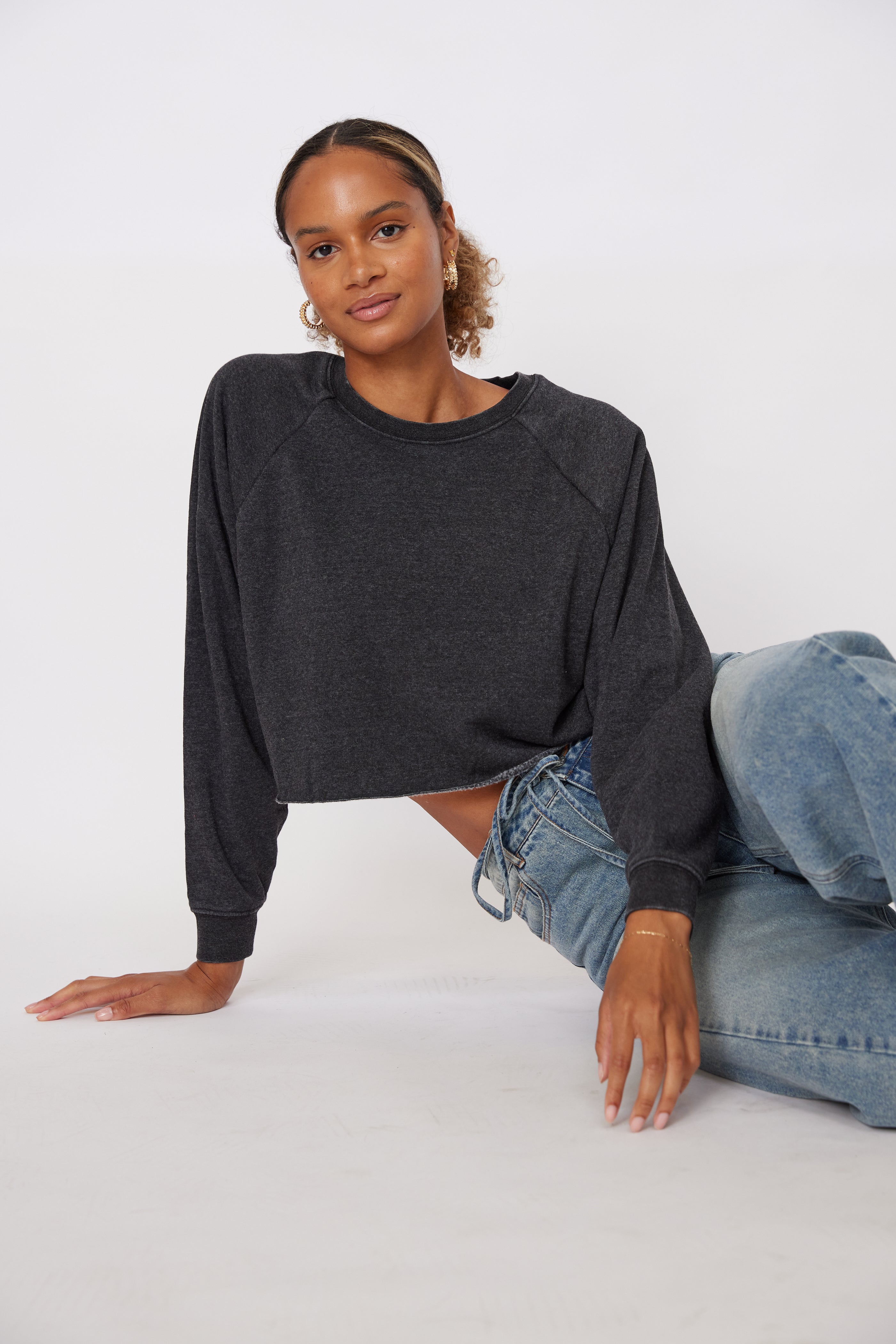 SALE - Ryan Cropped Sweatshirt