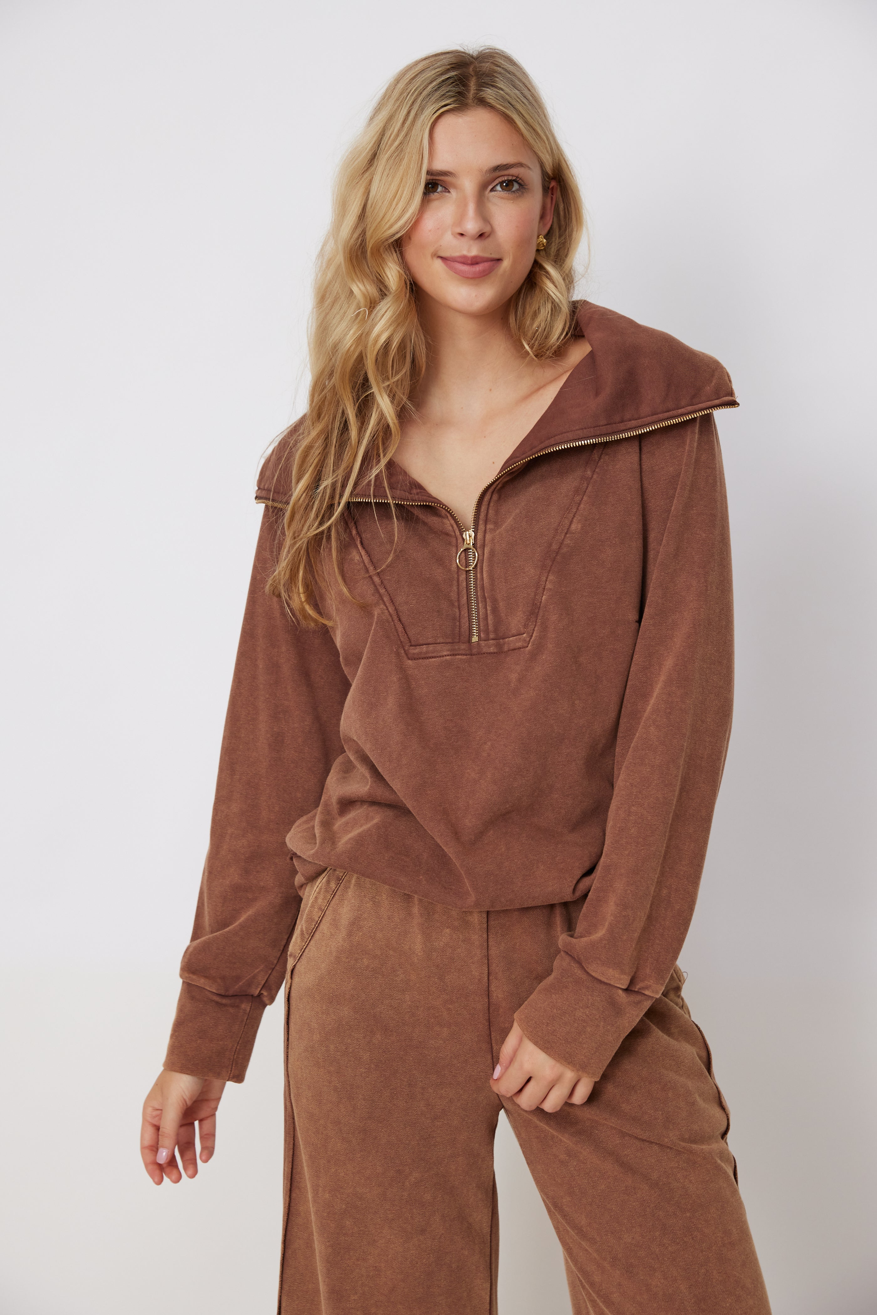 SALE - Brett Half Zip Pullover