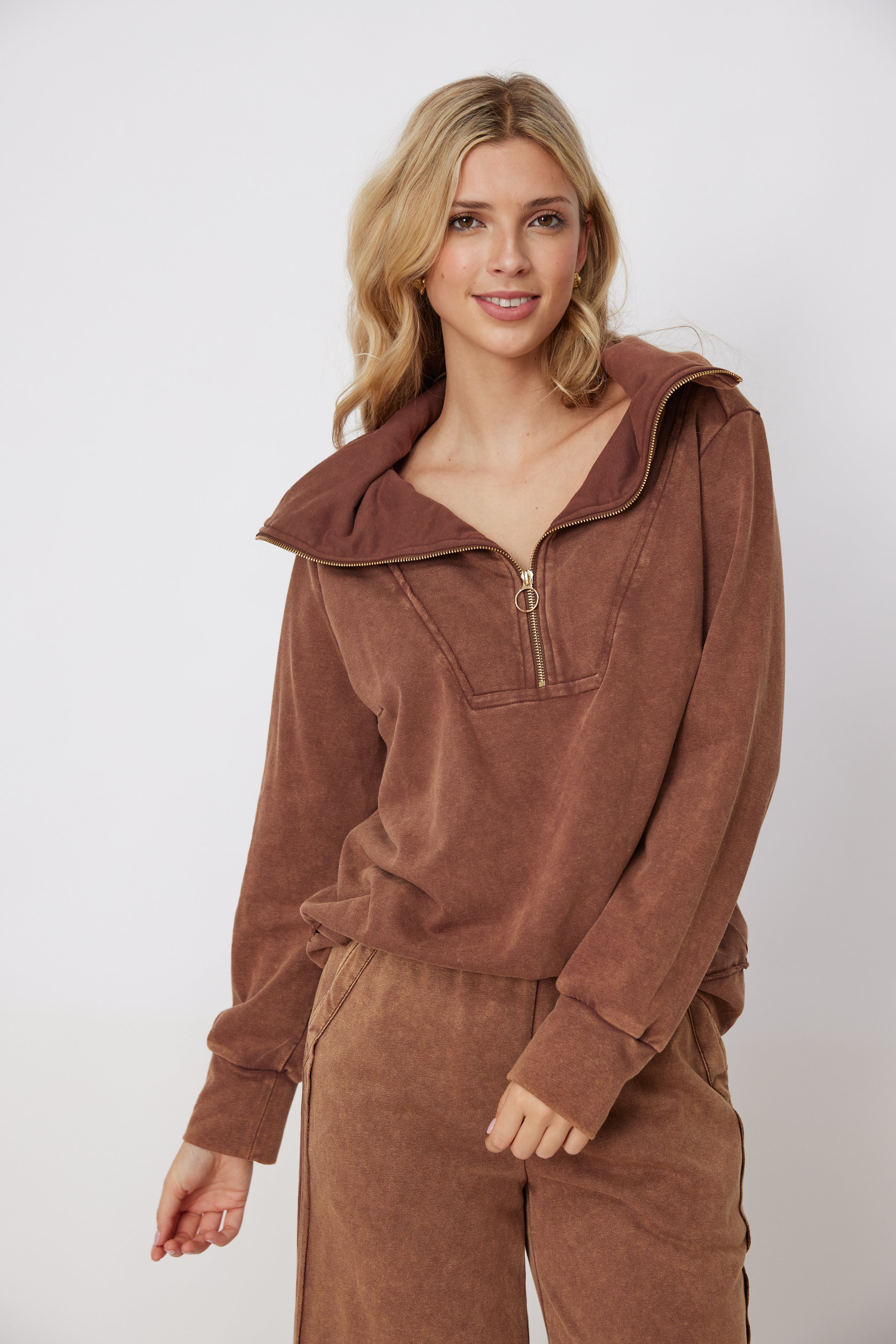 SALE - Brett Half Zip Pullover