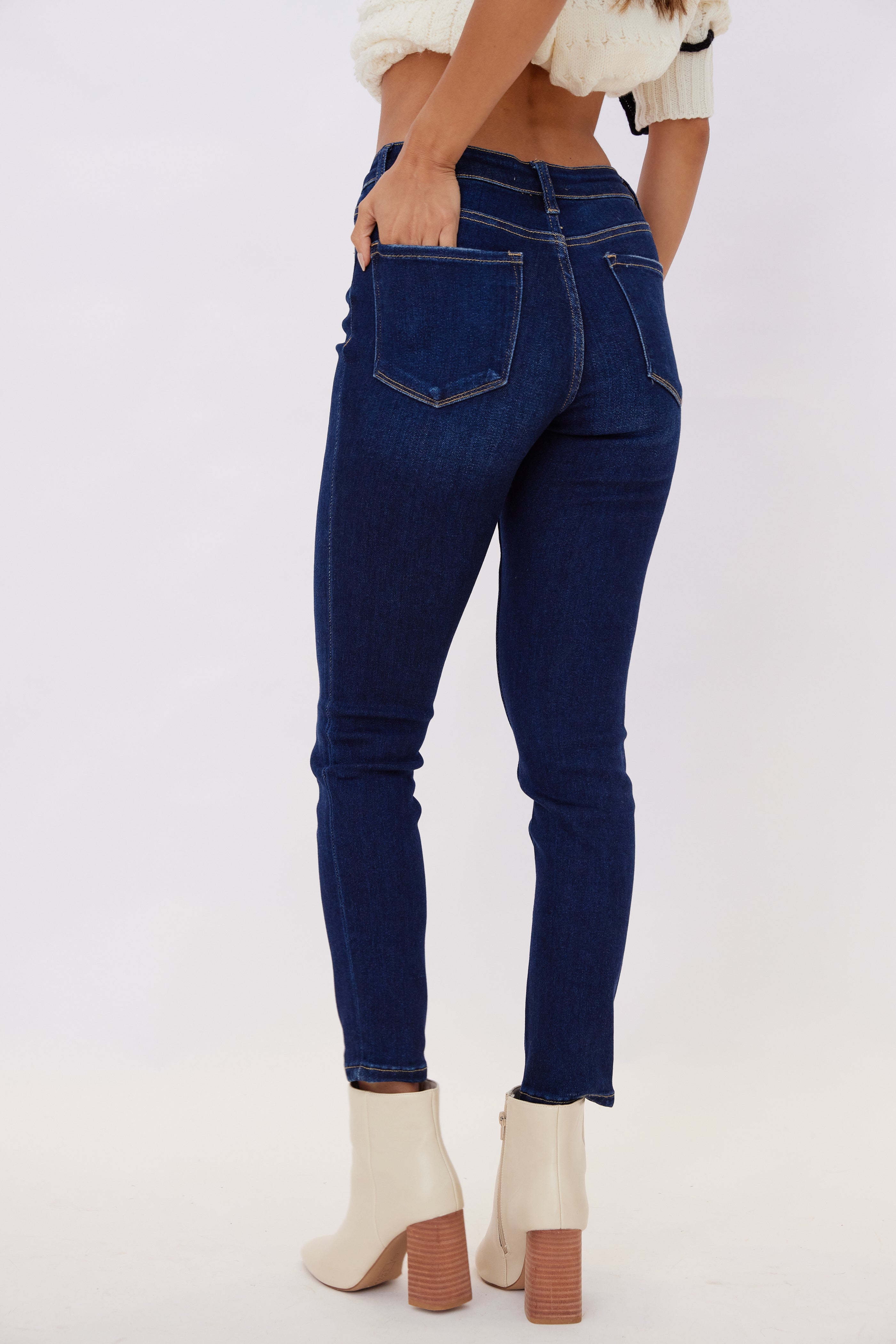 SALE - Coleman Skinny Ankle Jean