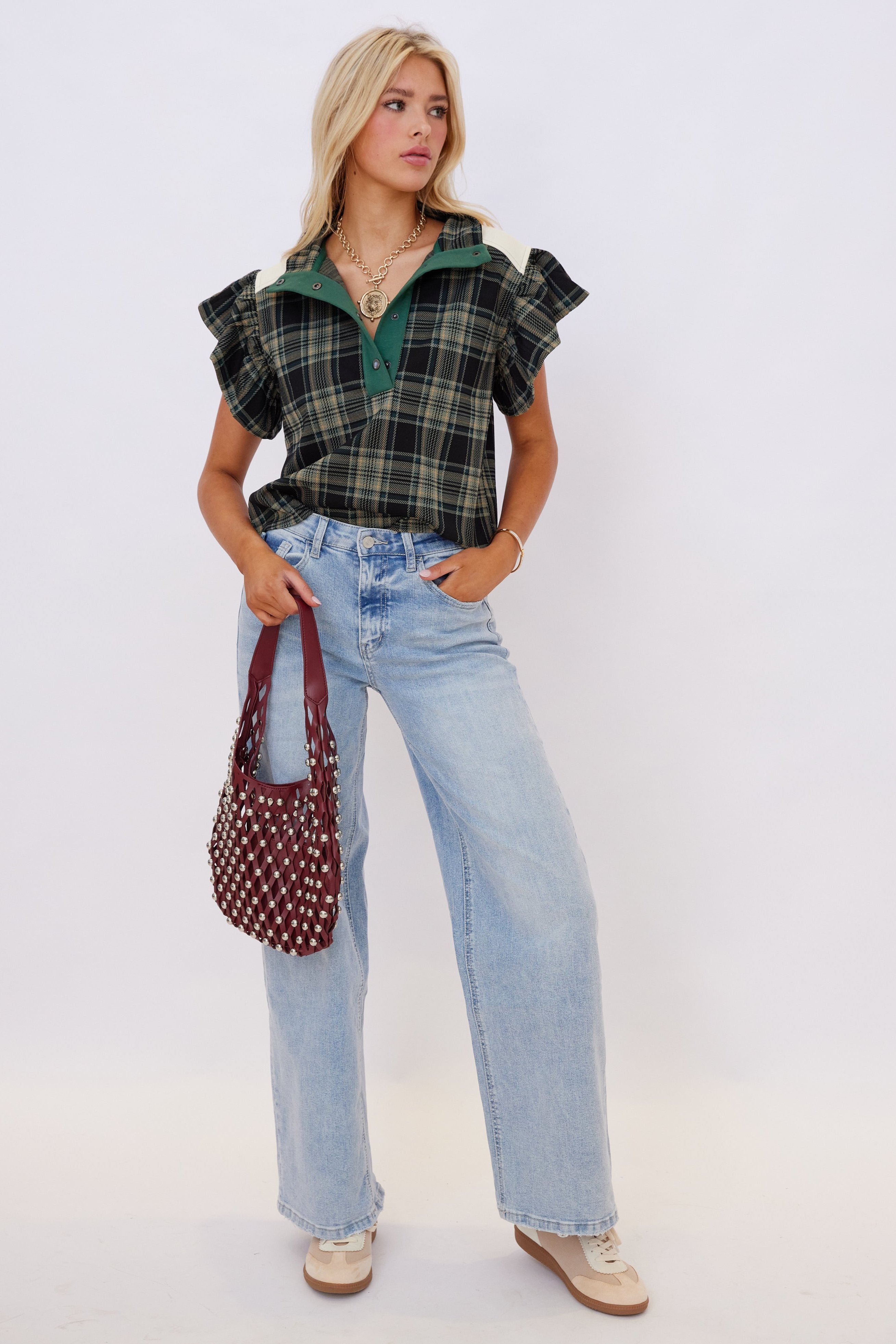 SALE - Shepherd High Rise Super Wide Leg Jean