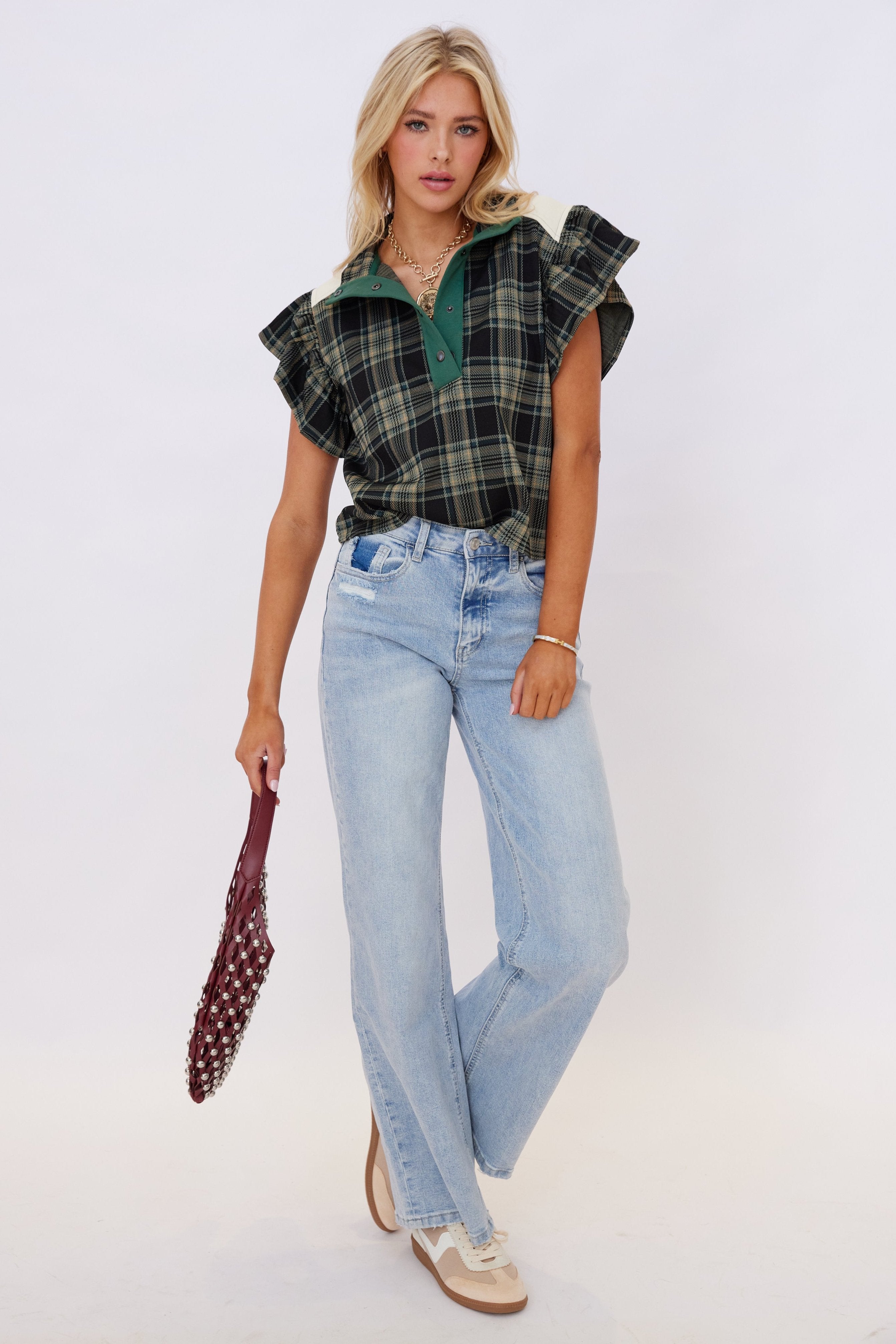 SALE - Shepherd High Rise Super Wide Leg Jean