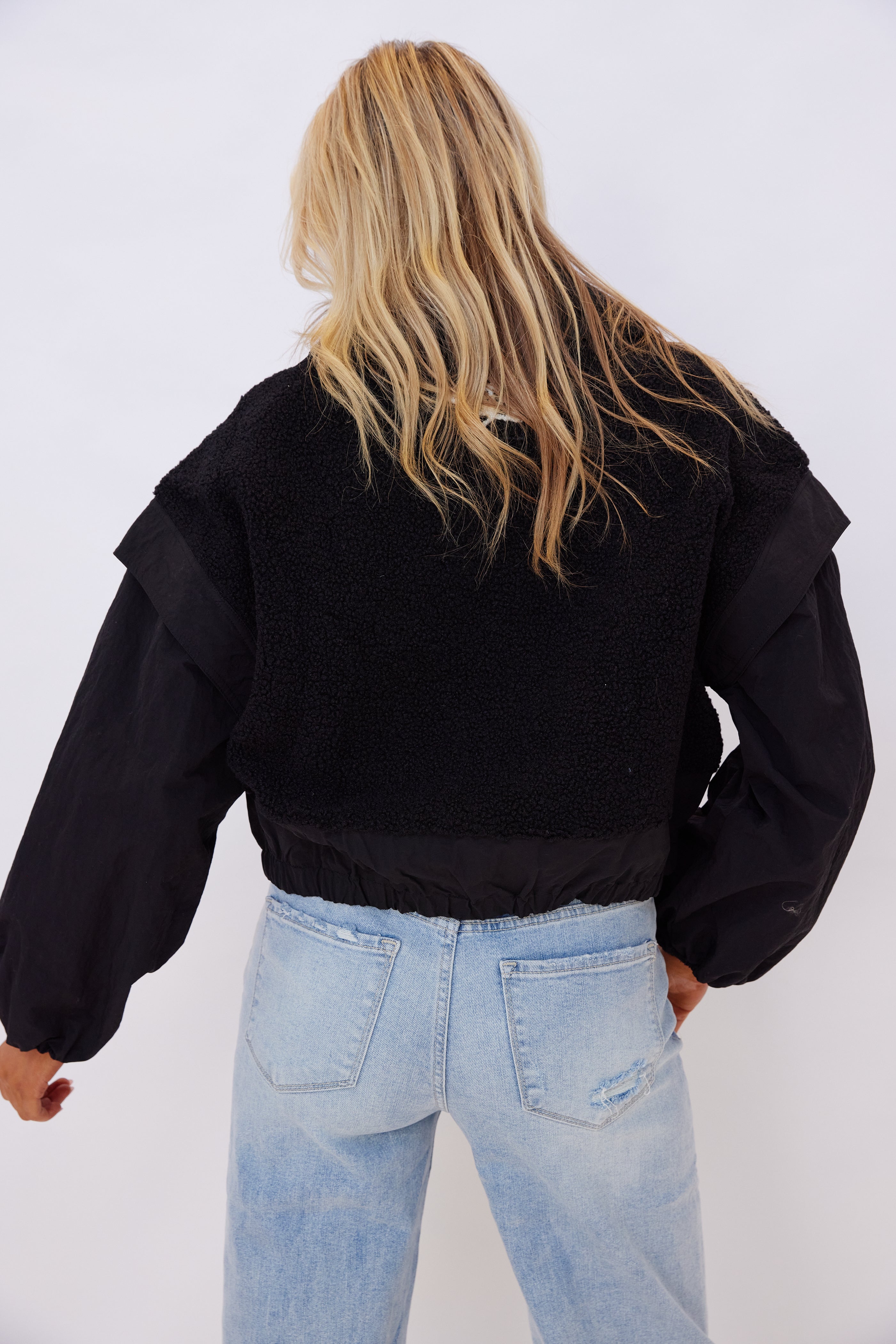 SALE - Roman Wind Breaker Mock Neck Jacket
