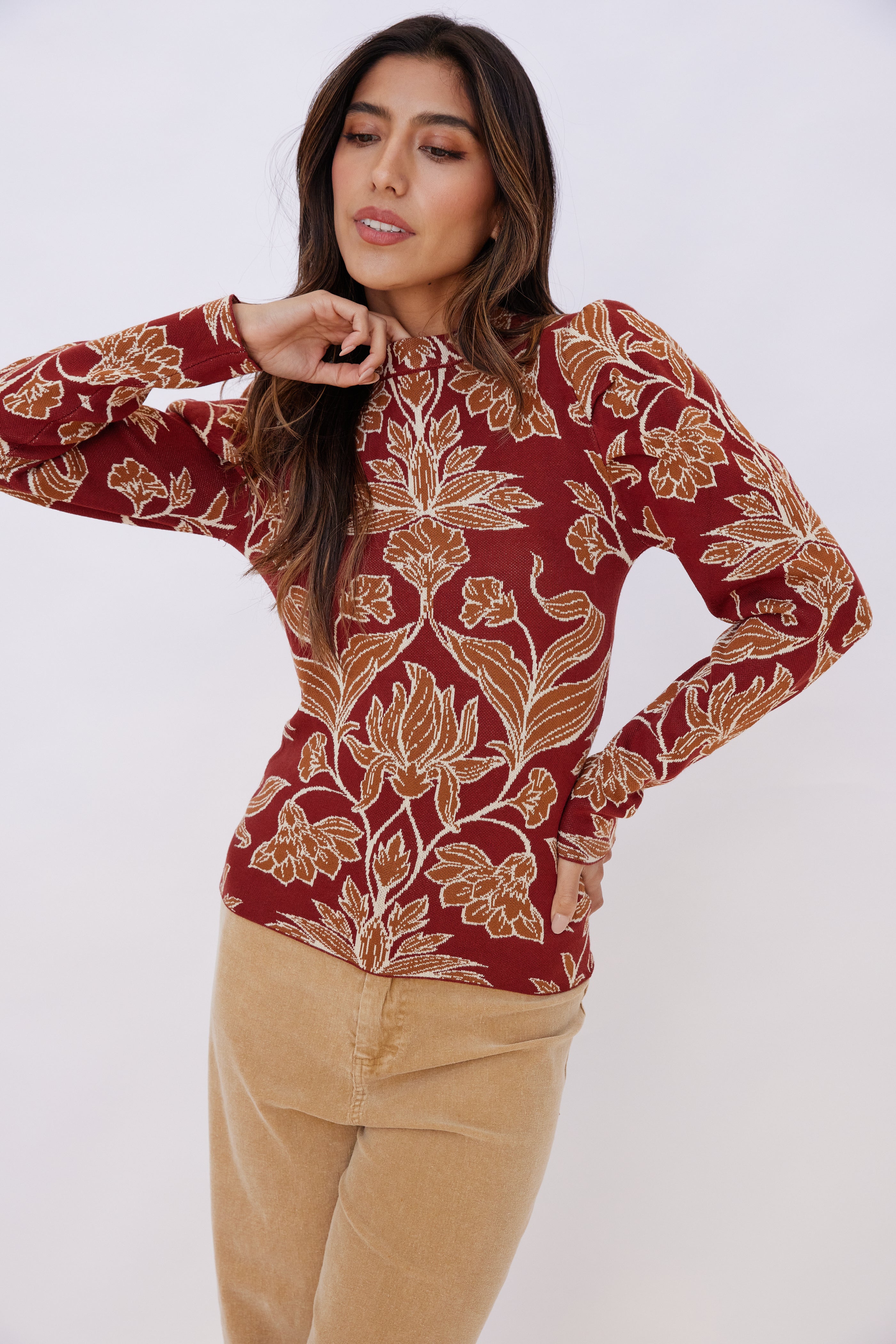 SALE - Danny Knit Long Sleeve Top