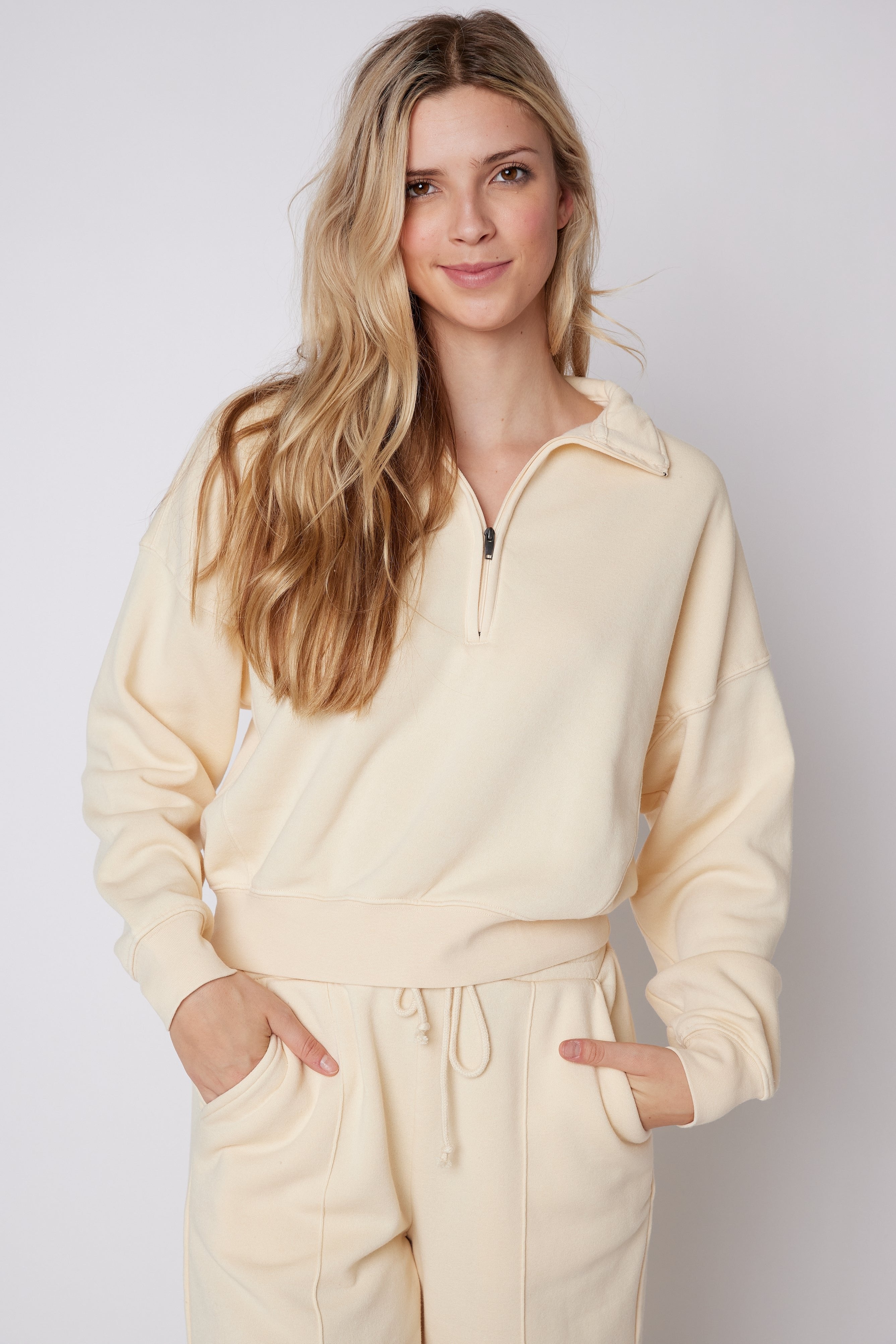 SALE - Taylor Half Zip Sweatshirt
