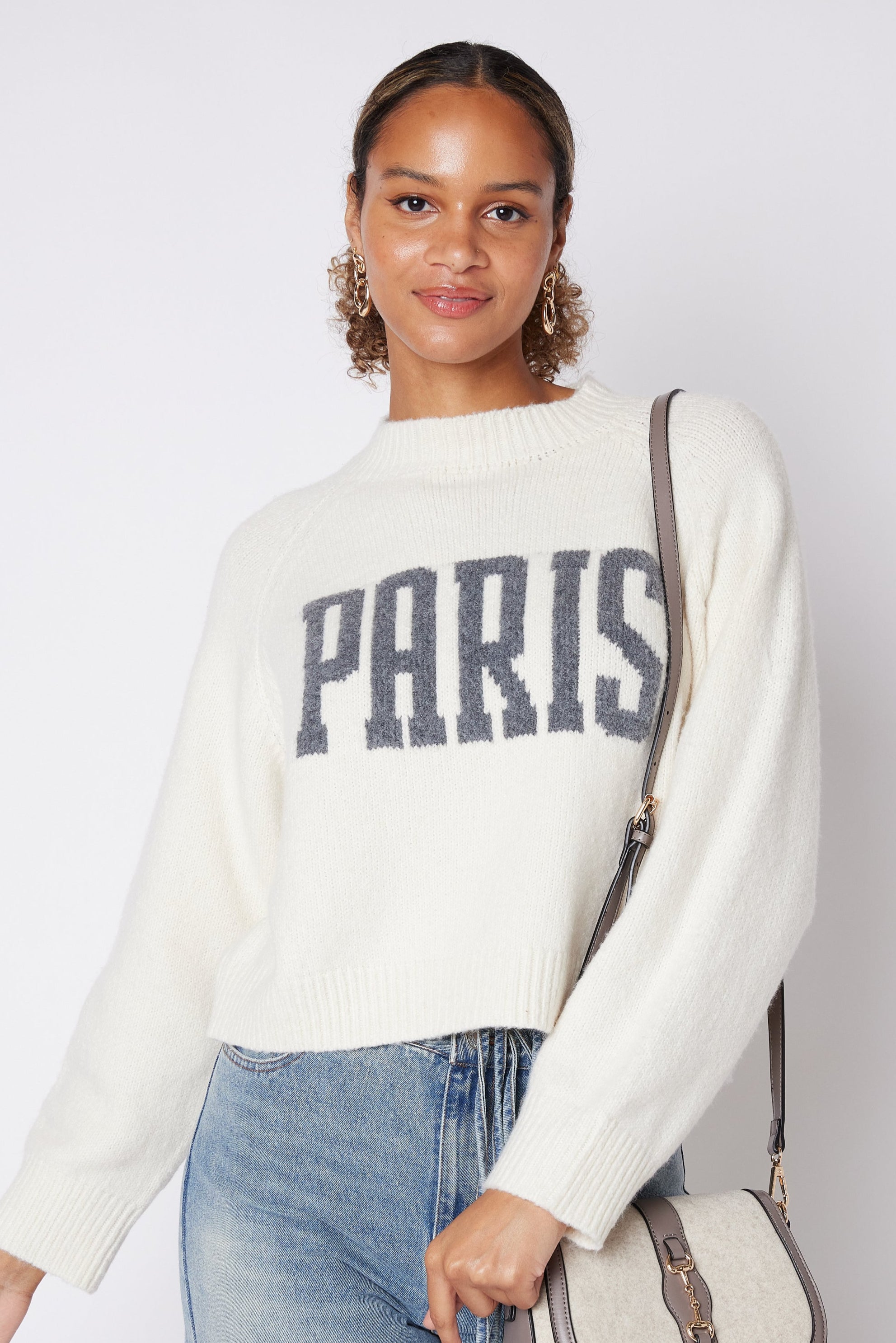 SALE - Brogan Letter Front Sweater