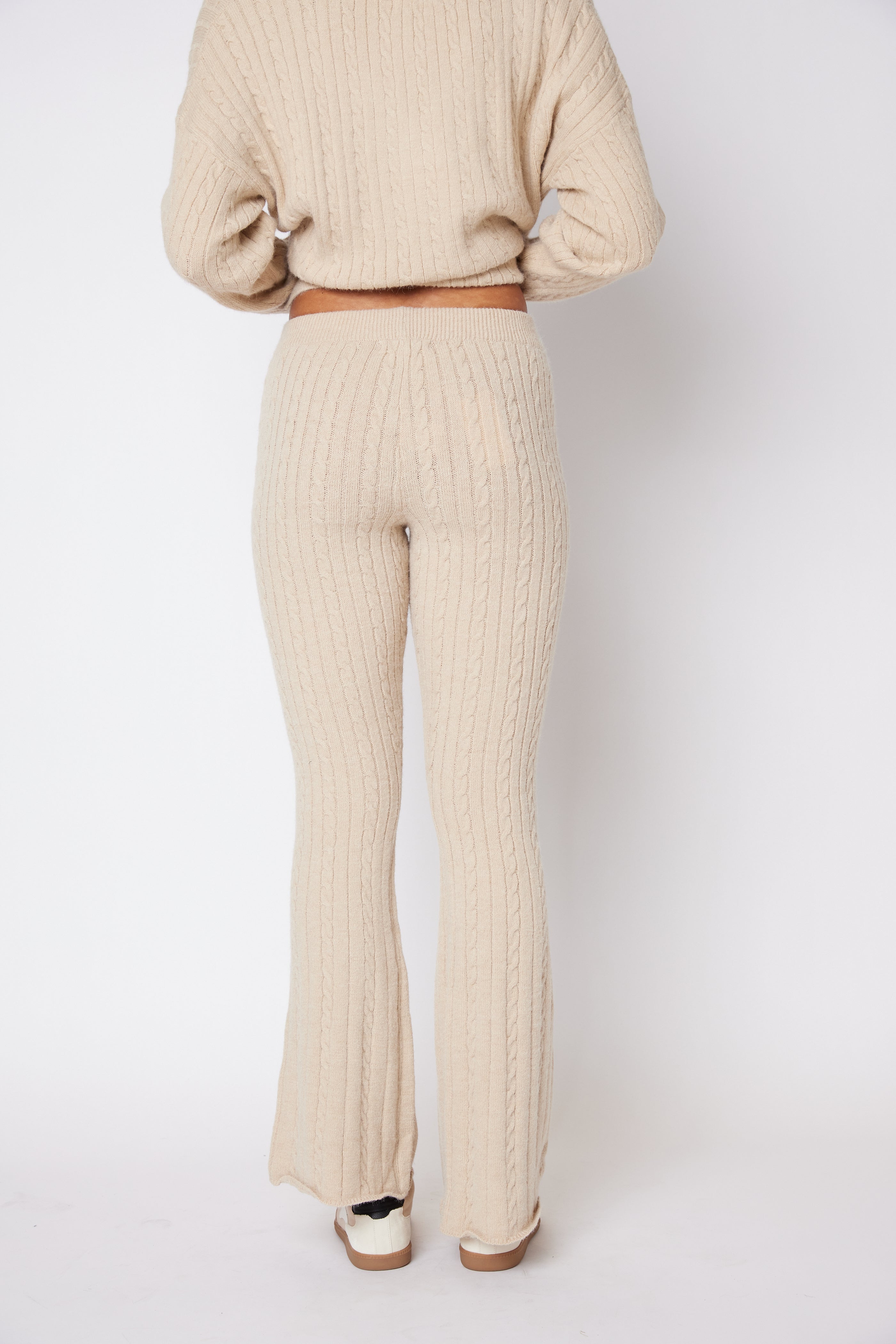 SALE - Belle Cable Knit Pants