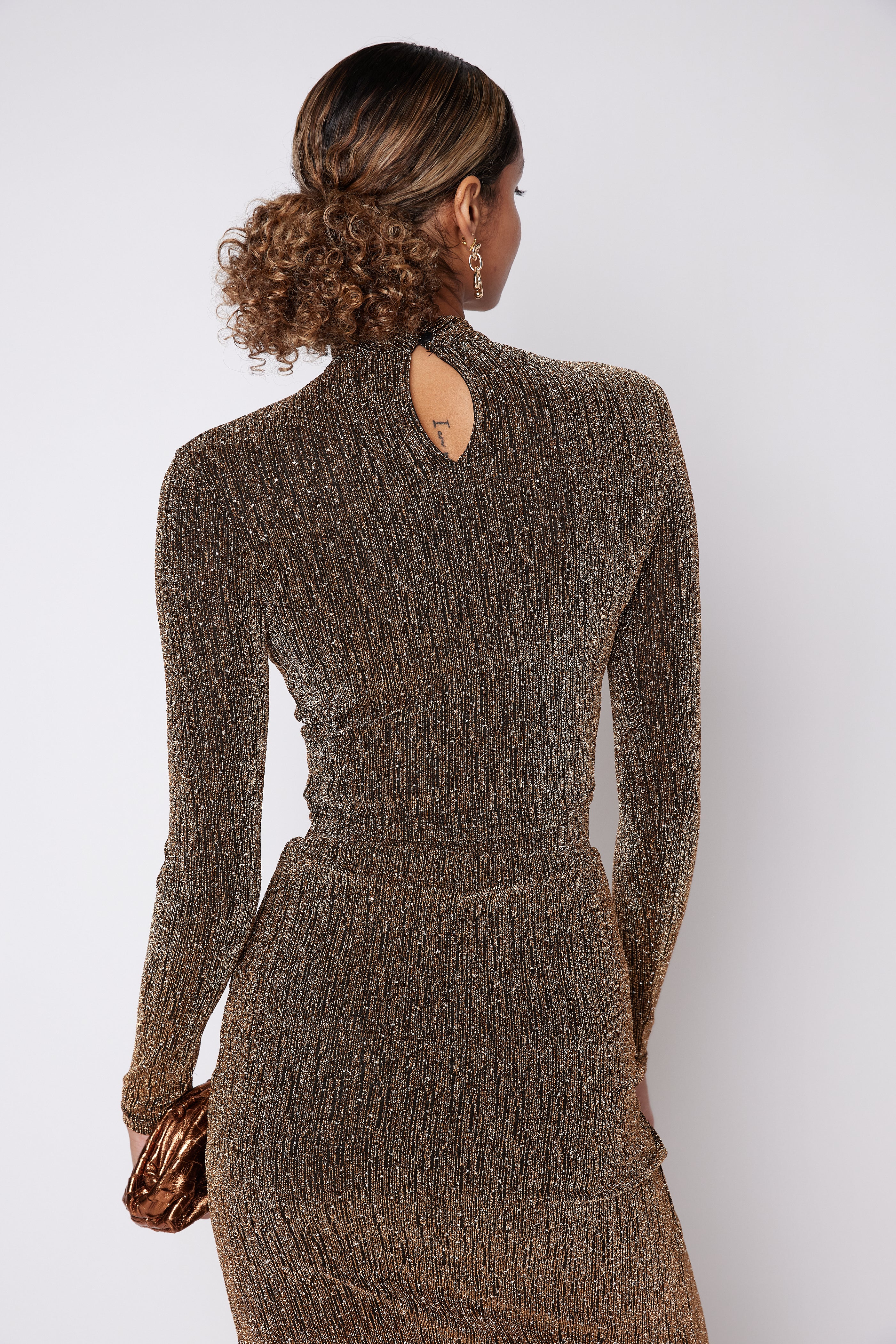 SALE - Kane Metallic Knit Top
