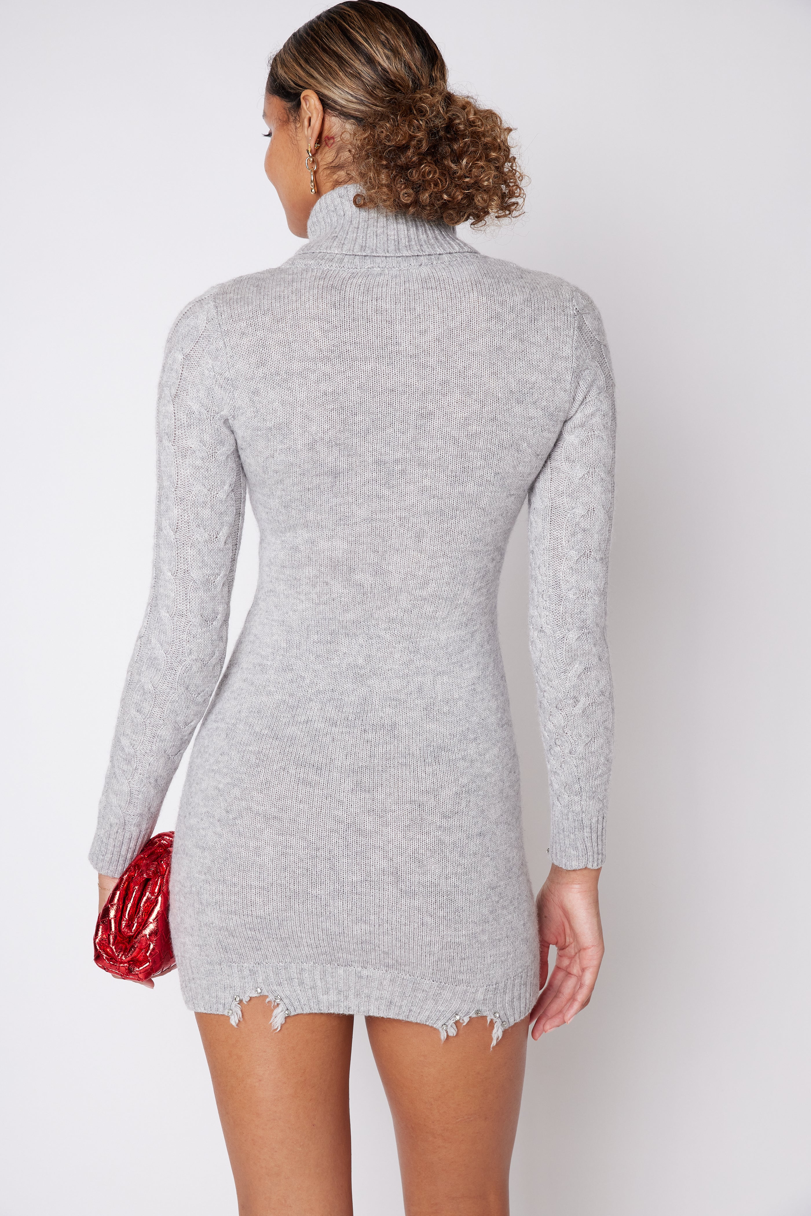 SALE - Carla Turtleneck Sweater Dress