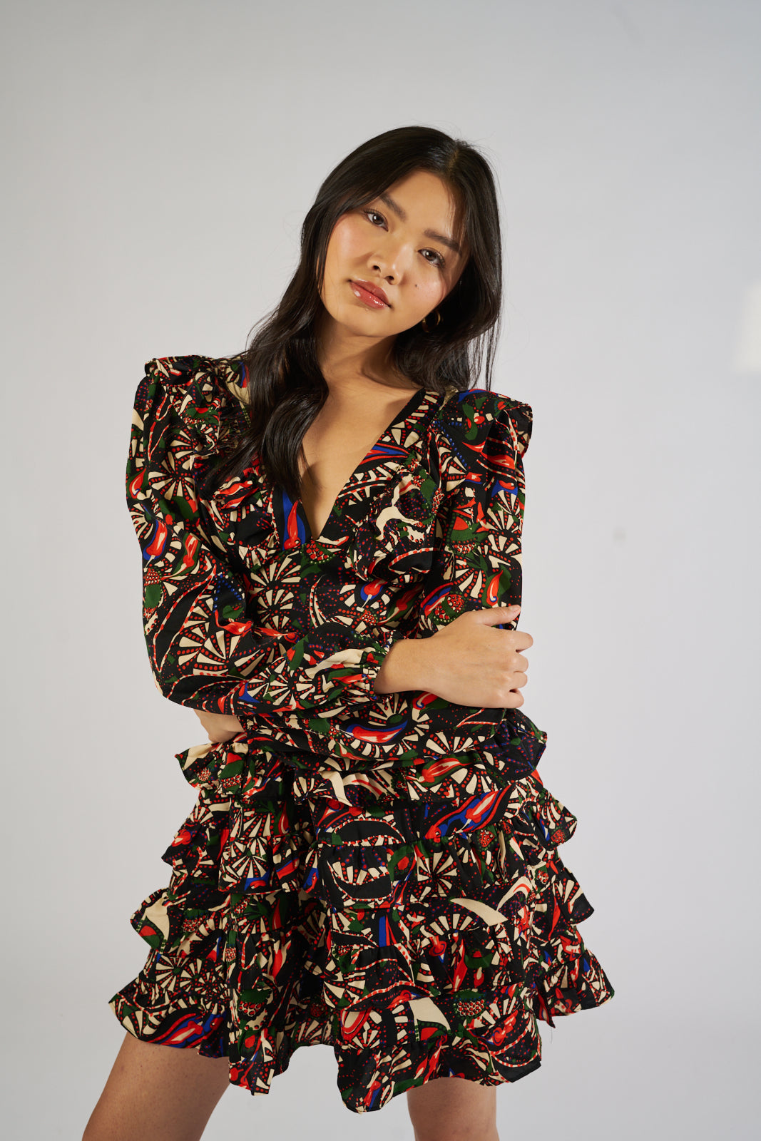 Penny Printed Dress - fab'rik