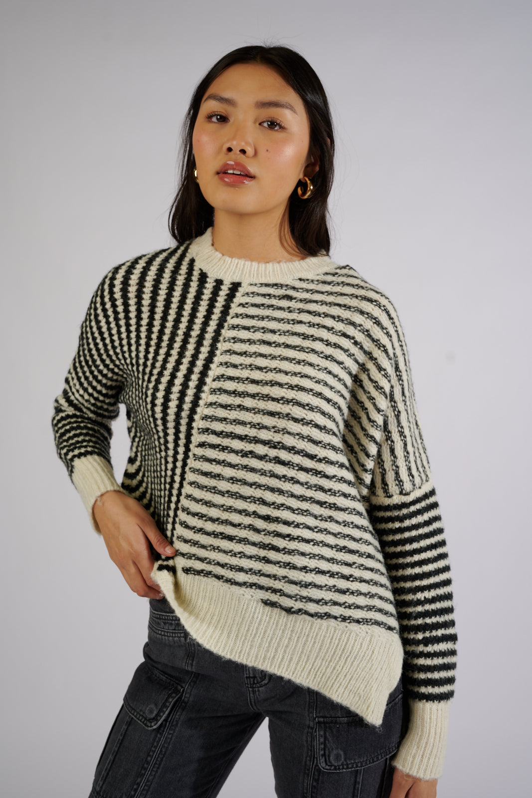 Maren Striped Sweater - fab'rik