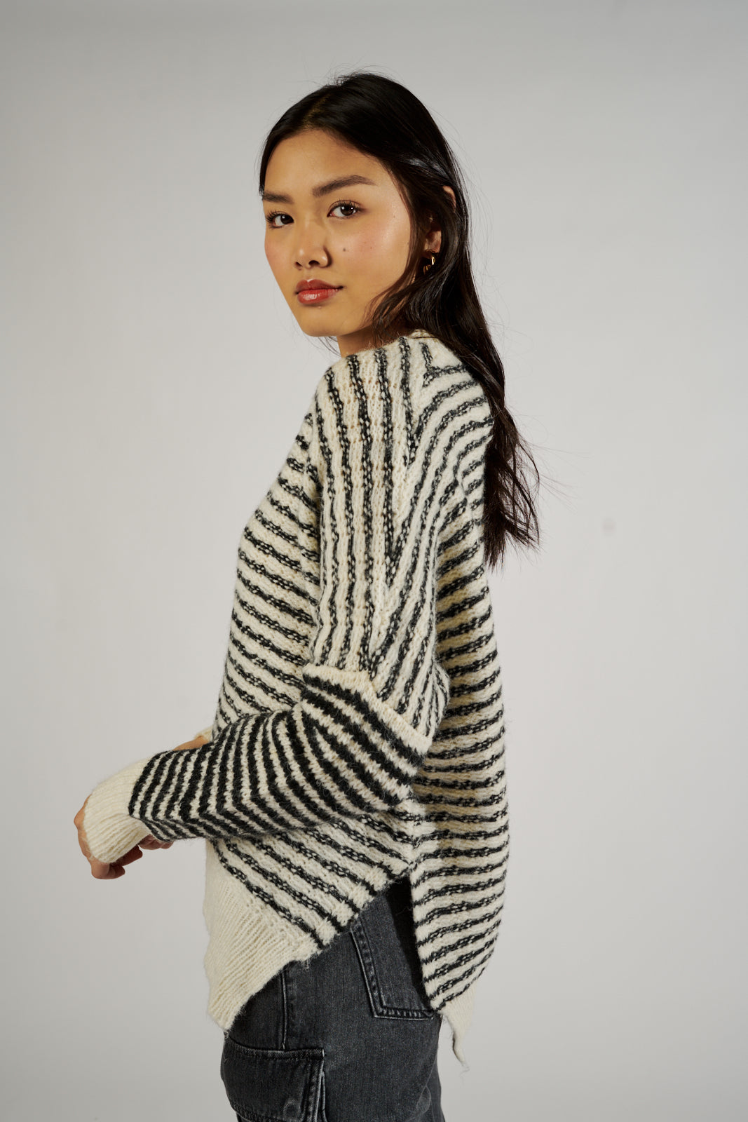 Maren Striped Sweater - fab'rik