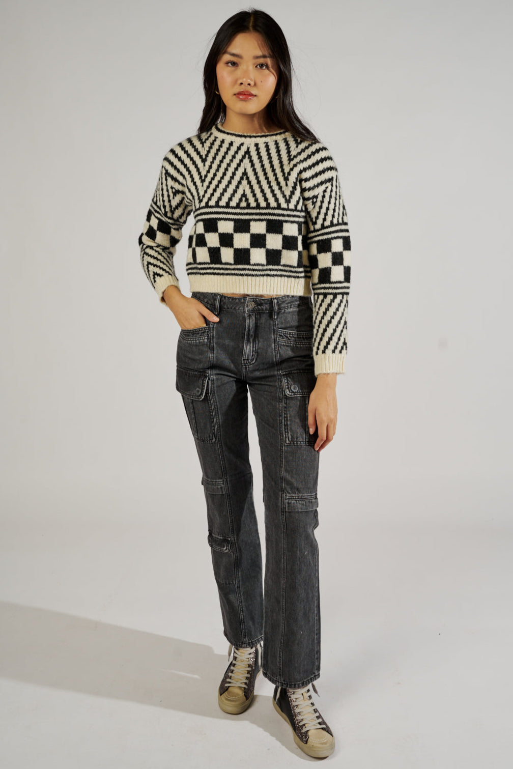 Tracey Cargo Straight Jeans - fab'rik