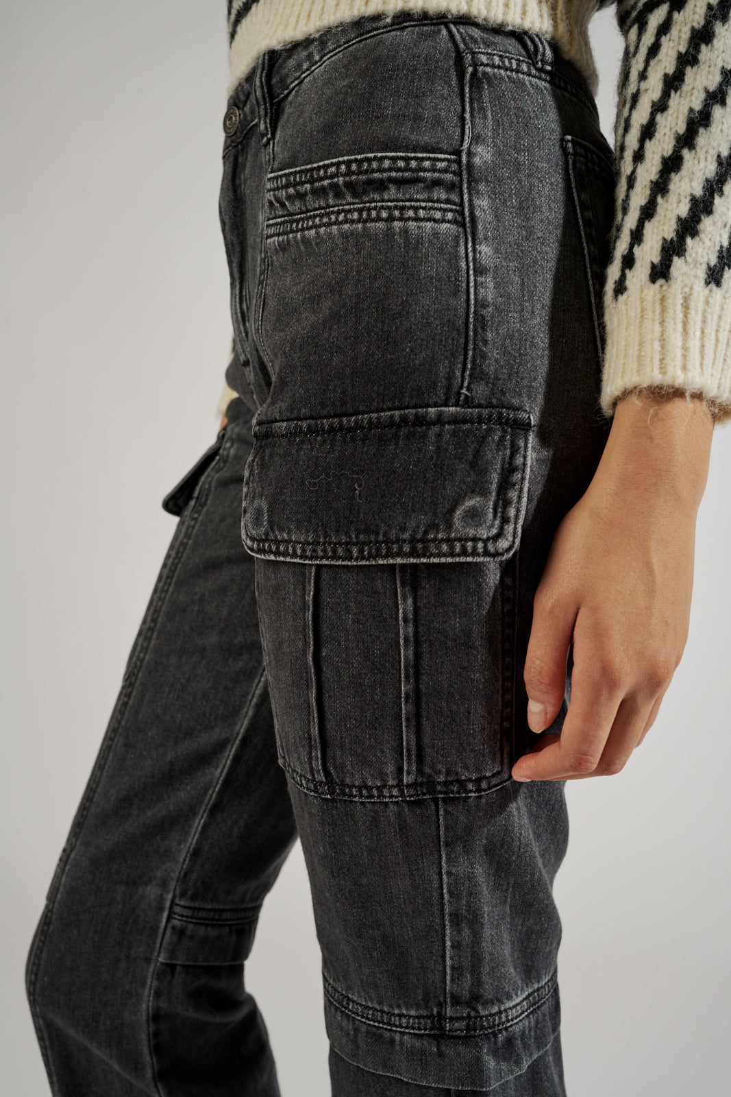 Tracey Cargo Straight Jeans - fab'rik