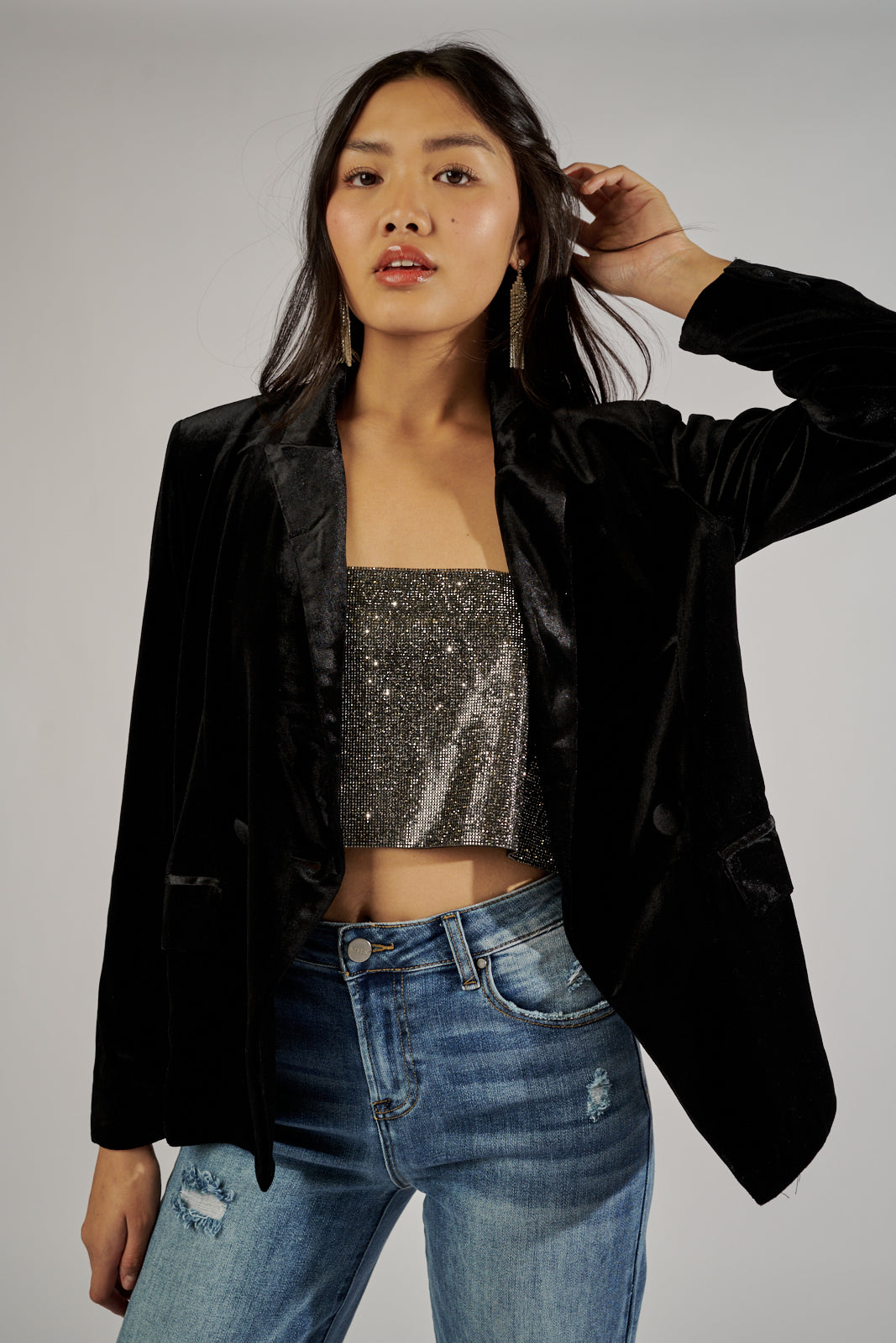Jacki Velvet Blazer - fab'rik