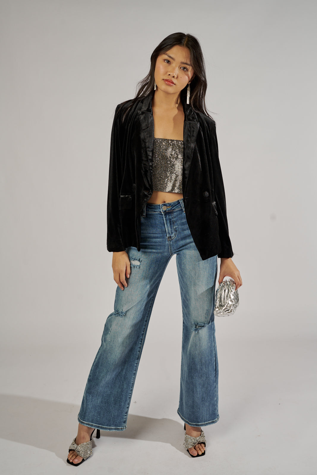 Jacki Velvet Blazer - fab'rik