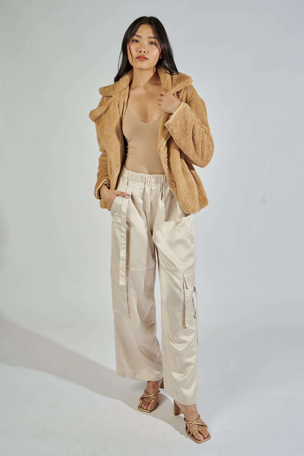Riya Faux Fur Coat - fab'rik