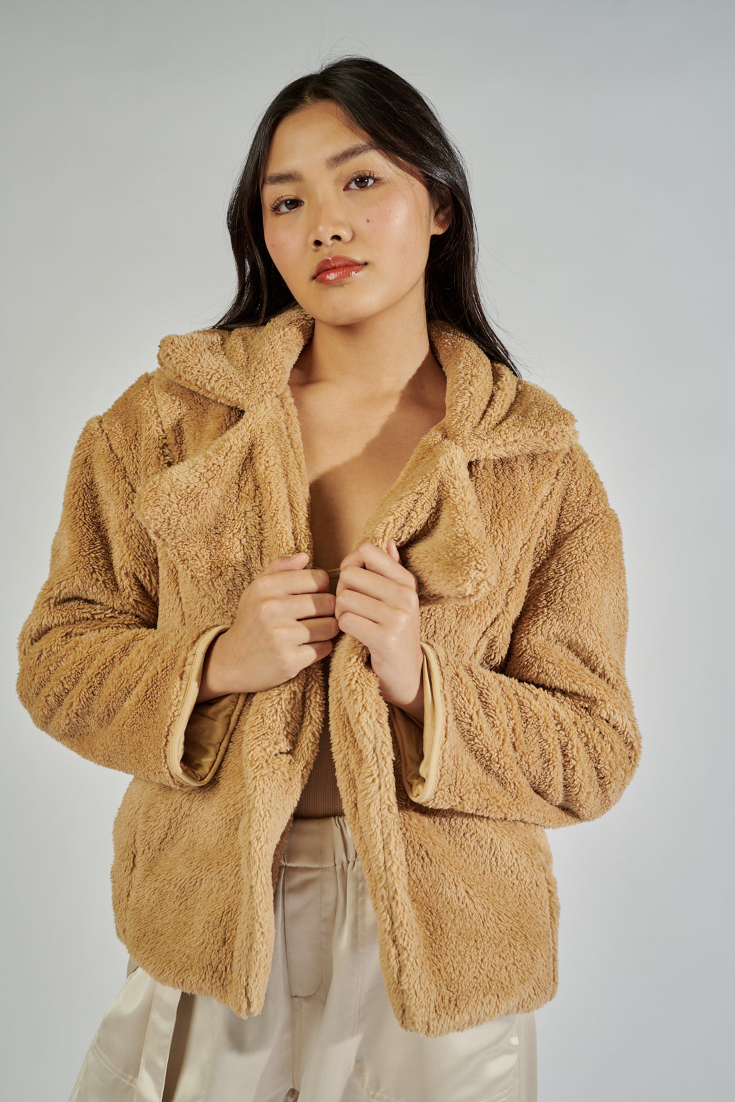 Riya Faux Fur Coat - fab'rik