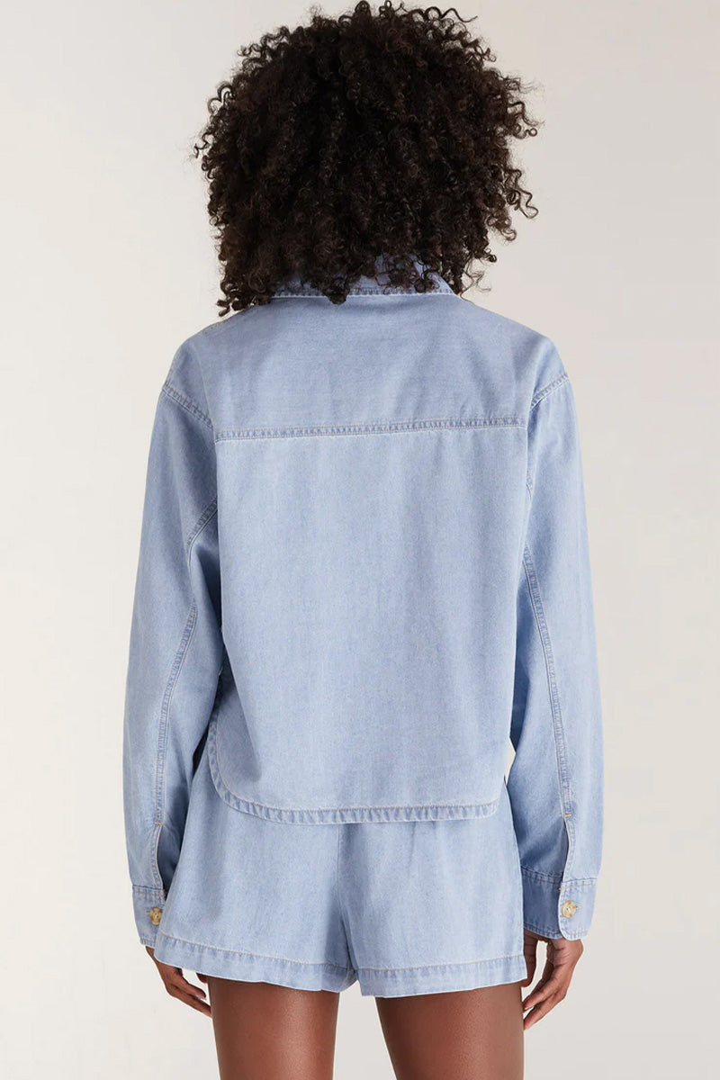 Z Supply Sunseeker Chambray Jacket - fab'rik