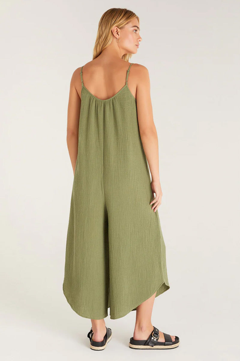 Z Supply The Flared Gauze Jumpsuit - fab'rik