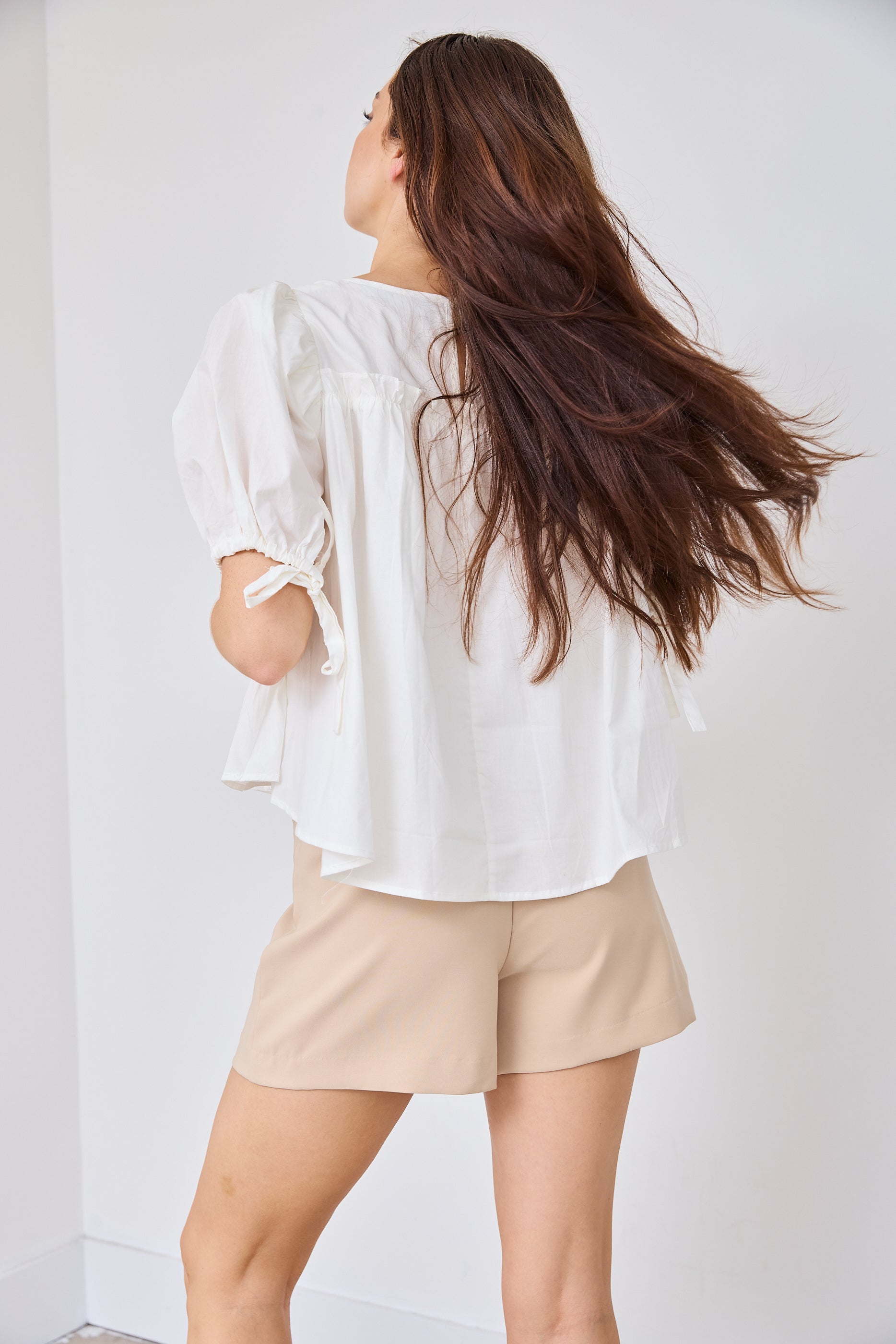 Jazmin Tiered Puff Sleeve Top - fab'rik