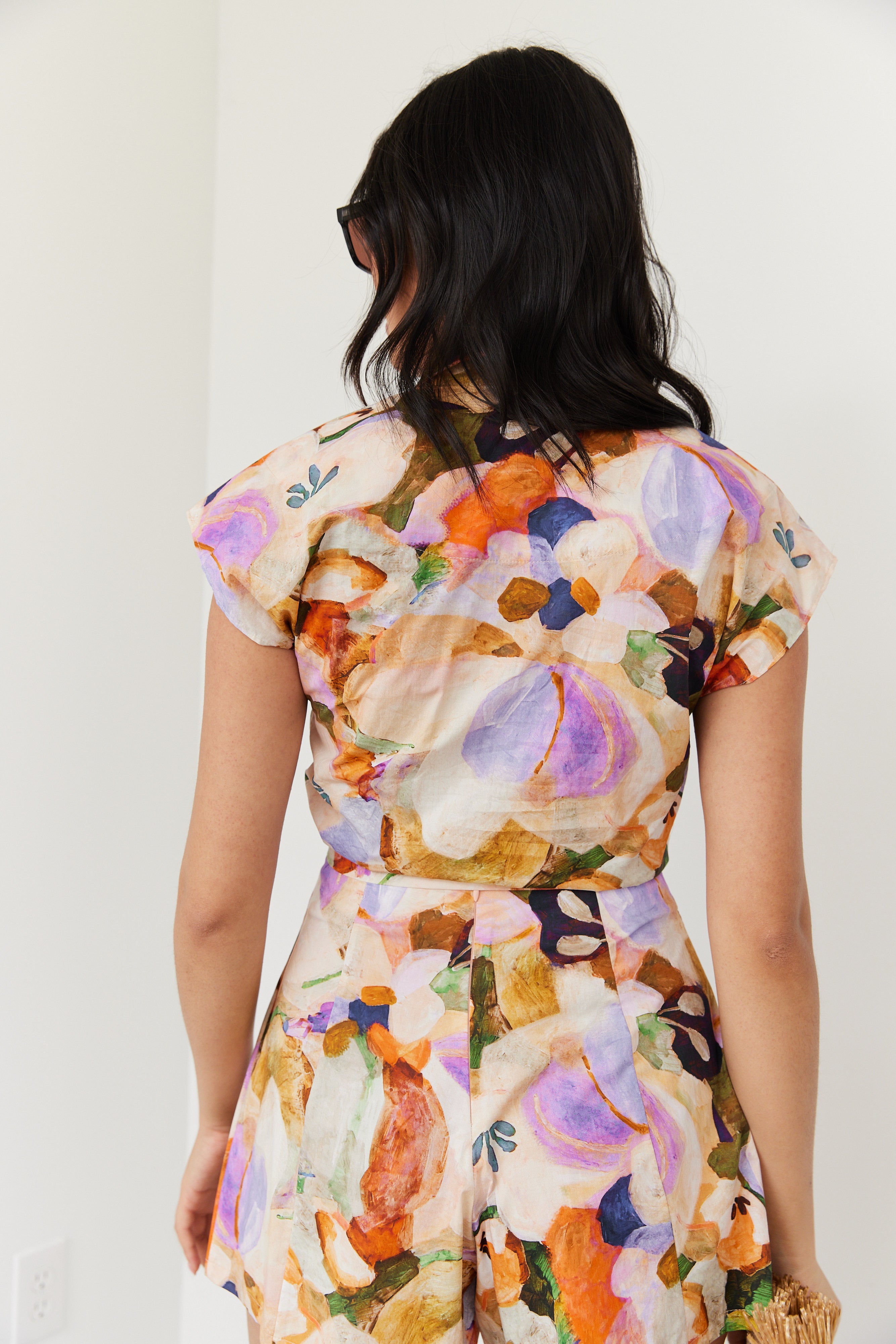 SALE - Lindsey Floral Print Top