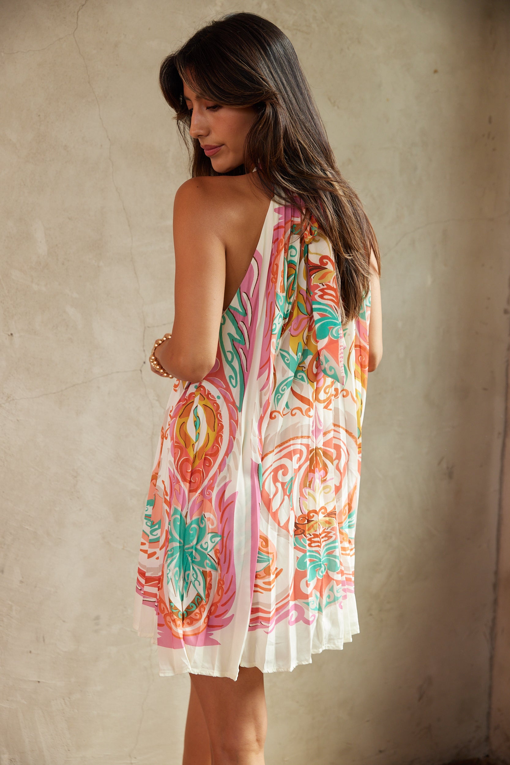 SALE - Nadine Pleated Dress