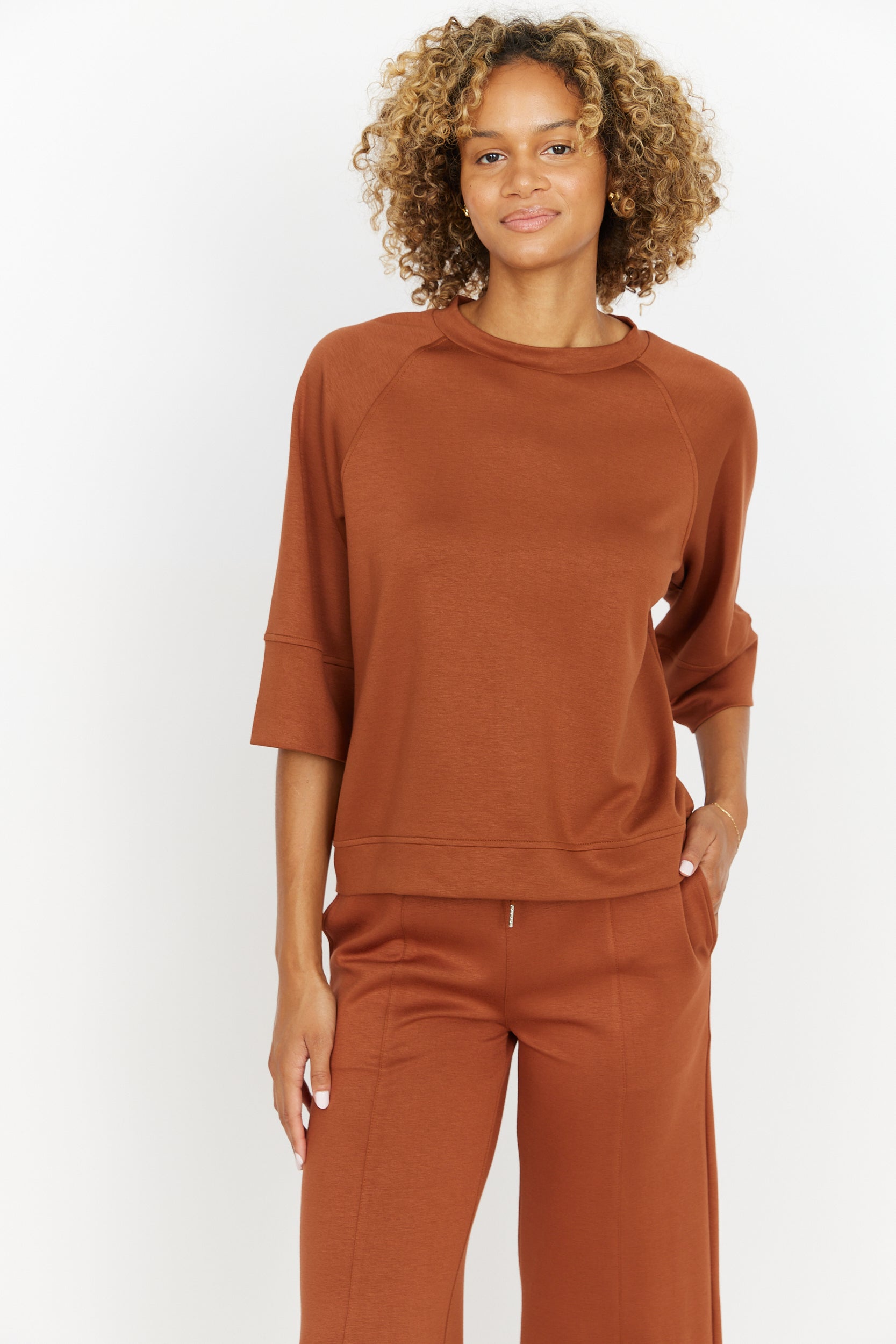 SALE - Emmie Knit Short Sleeve Top