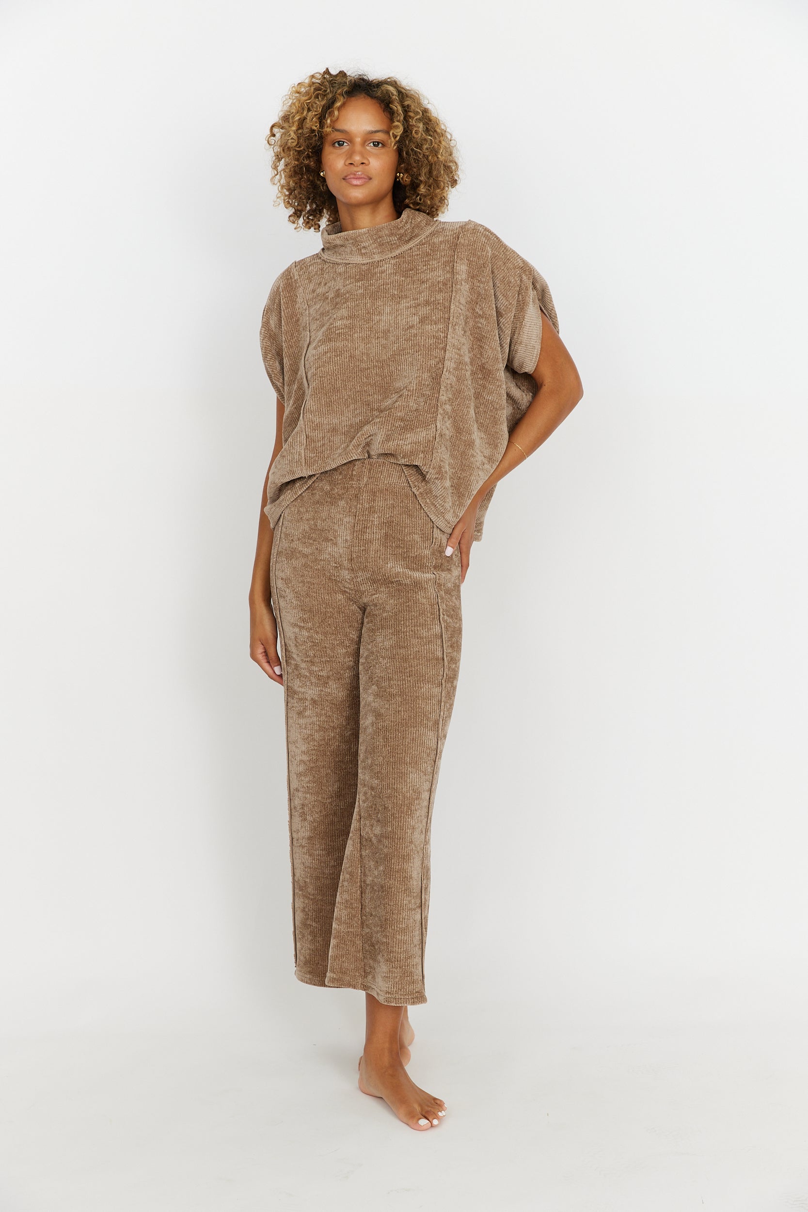 Rubio Knit Mock Neck Top