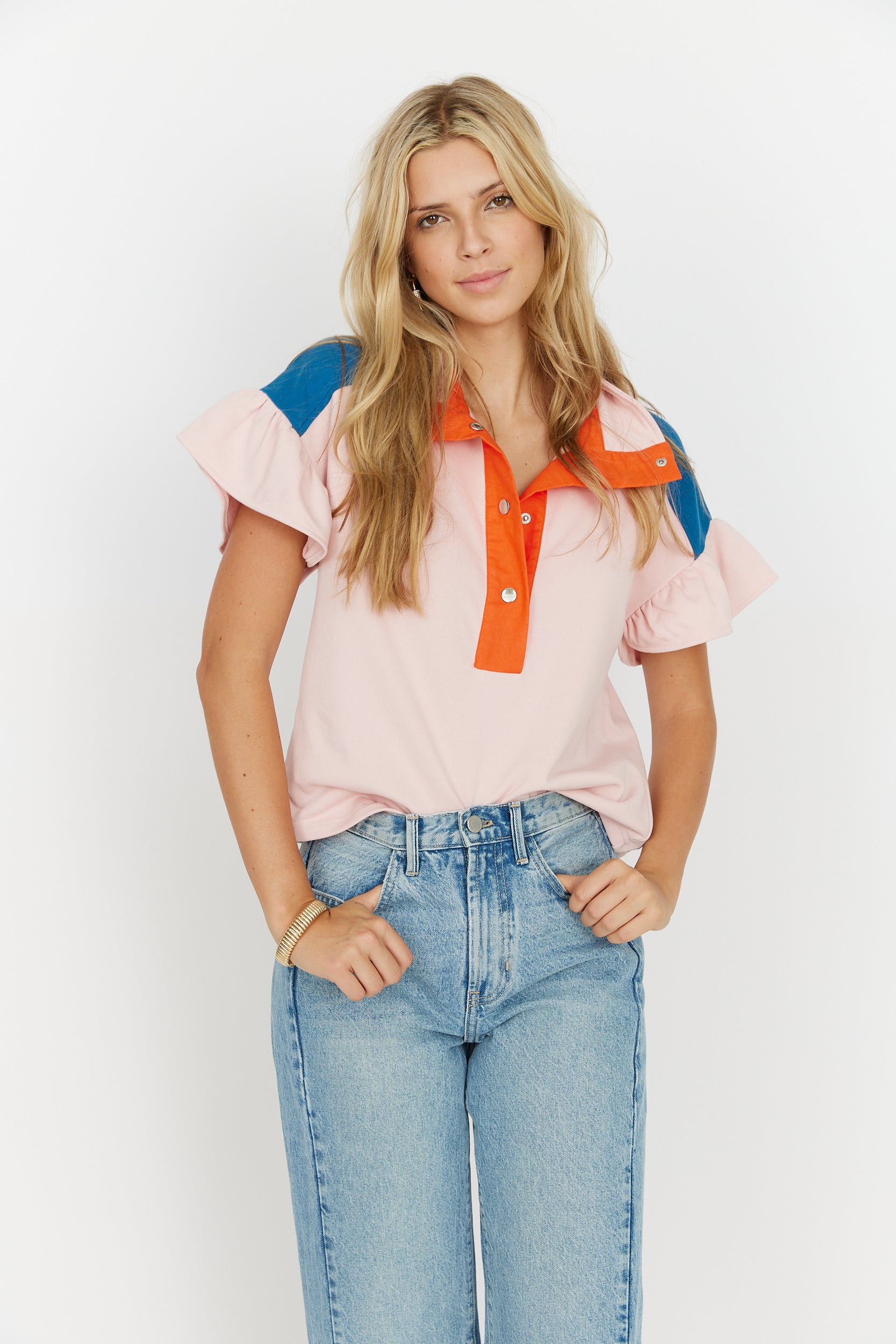 Stanley Contrast Detail Rugby Top