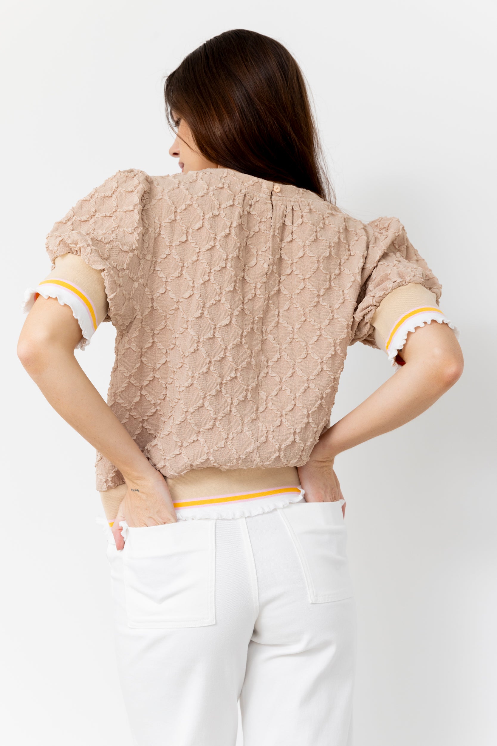 Estelle Elastic Band Detail Top - fab'rik