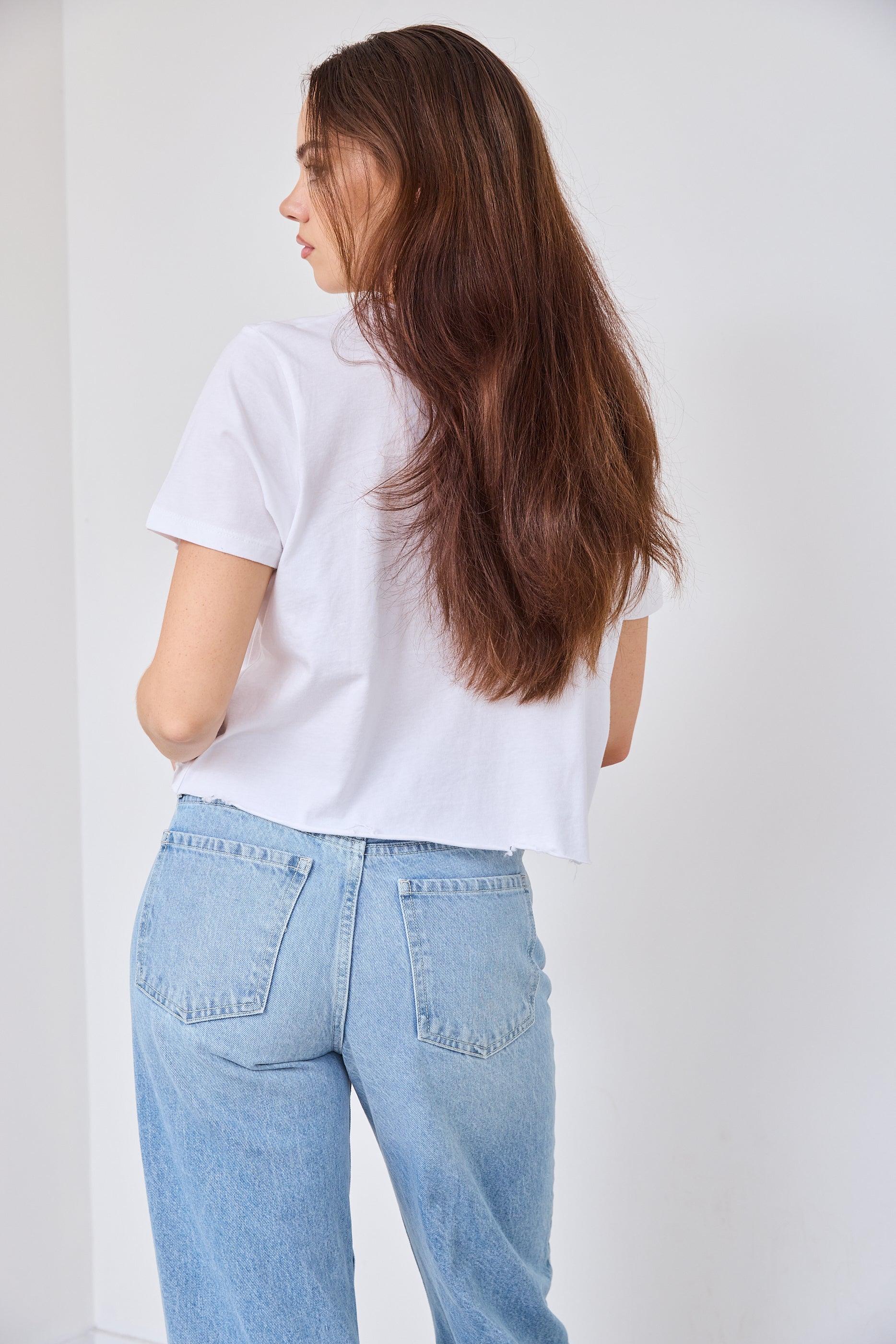 SALE - "Howdy" Crop Tee