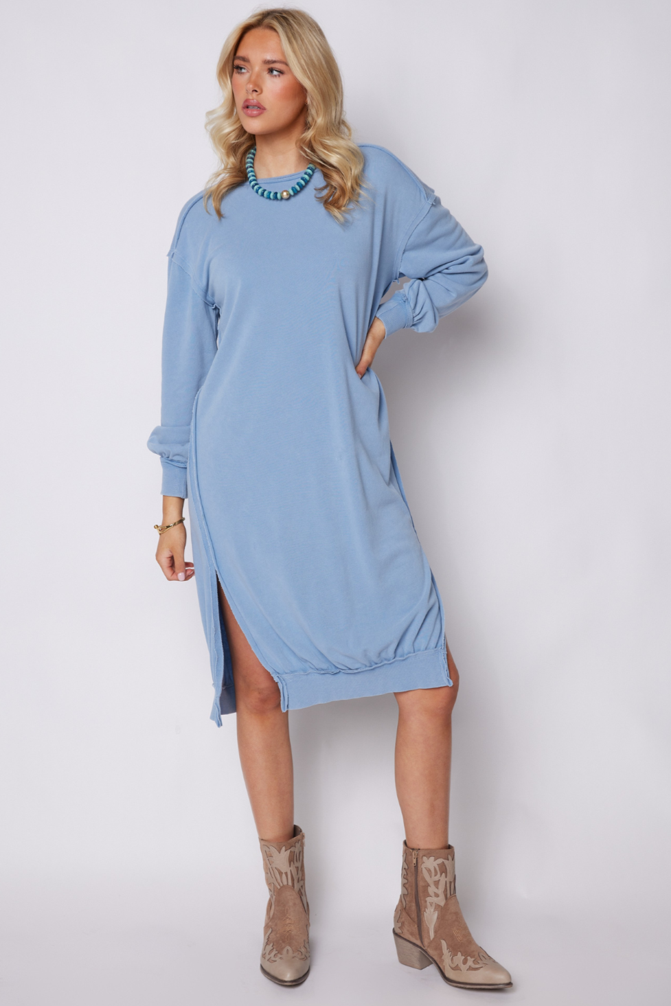 SALE - Ramsey Sweatshirt Dress