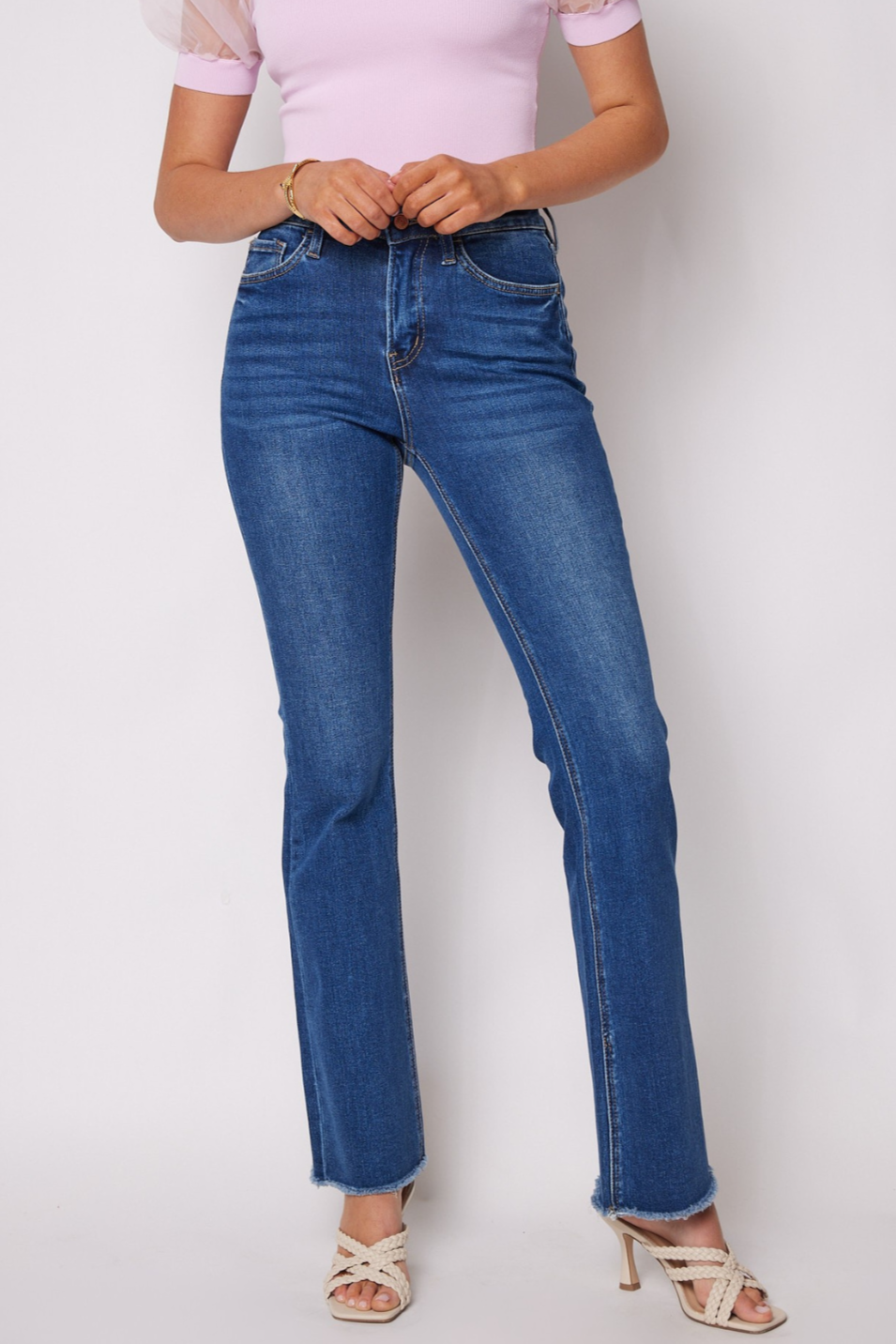 Kendall High Rise Bootcut Jean