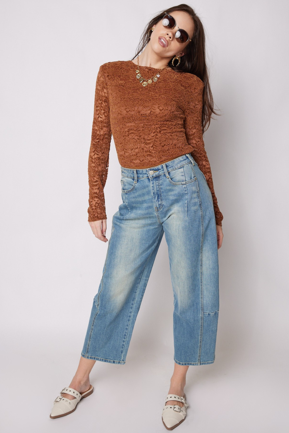 SALE - Clark Loose Fit Denim Pants