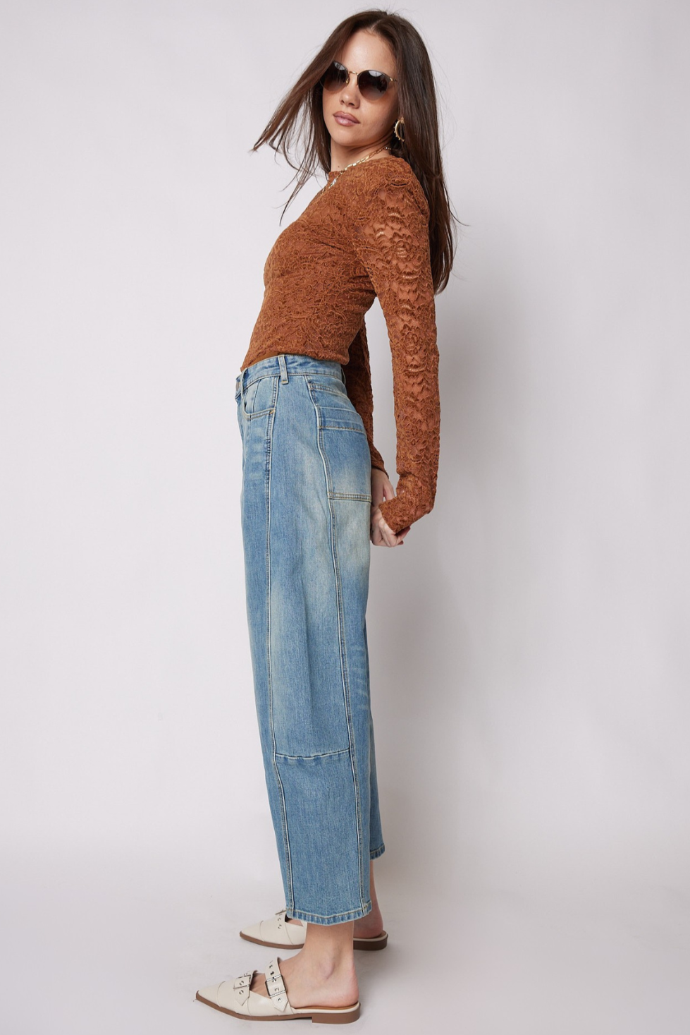 SALE - Clark Loose Fit Denim Pants