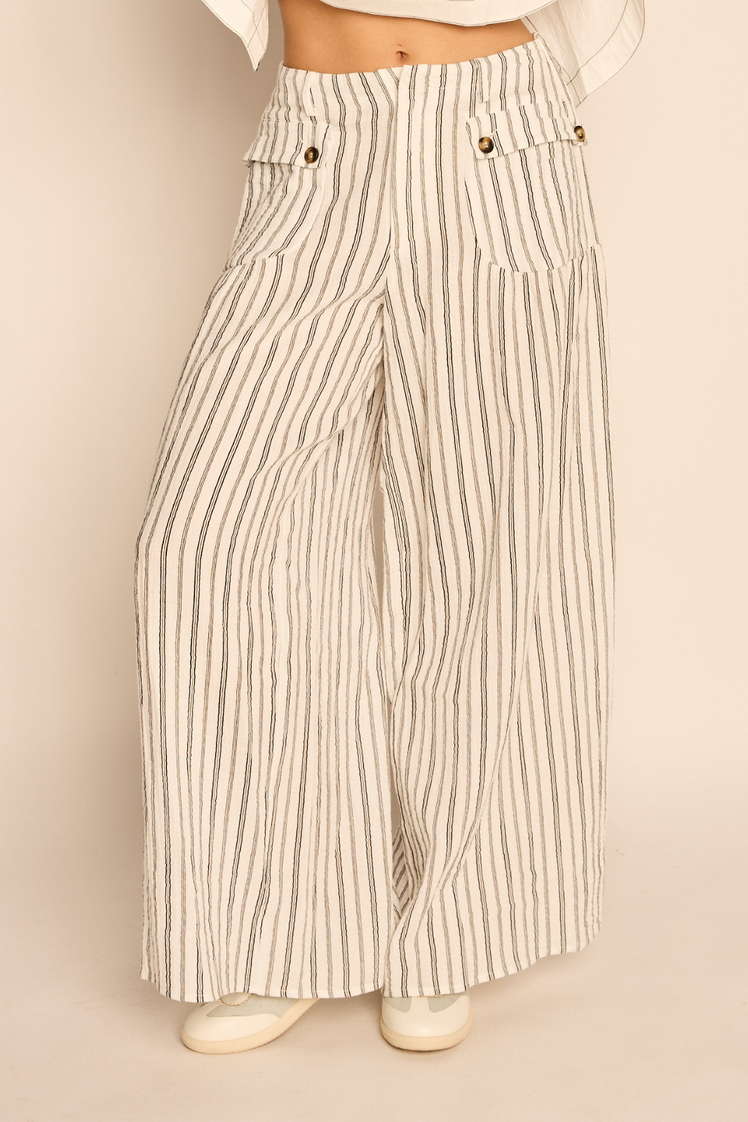Mara Striped Cargo Pant