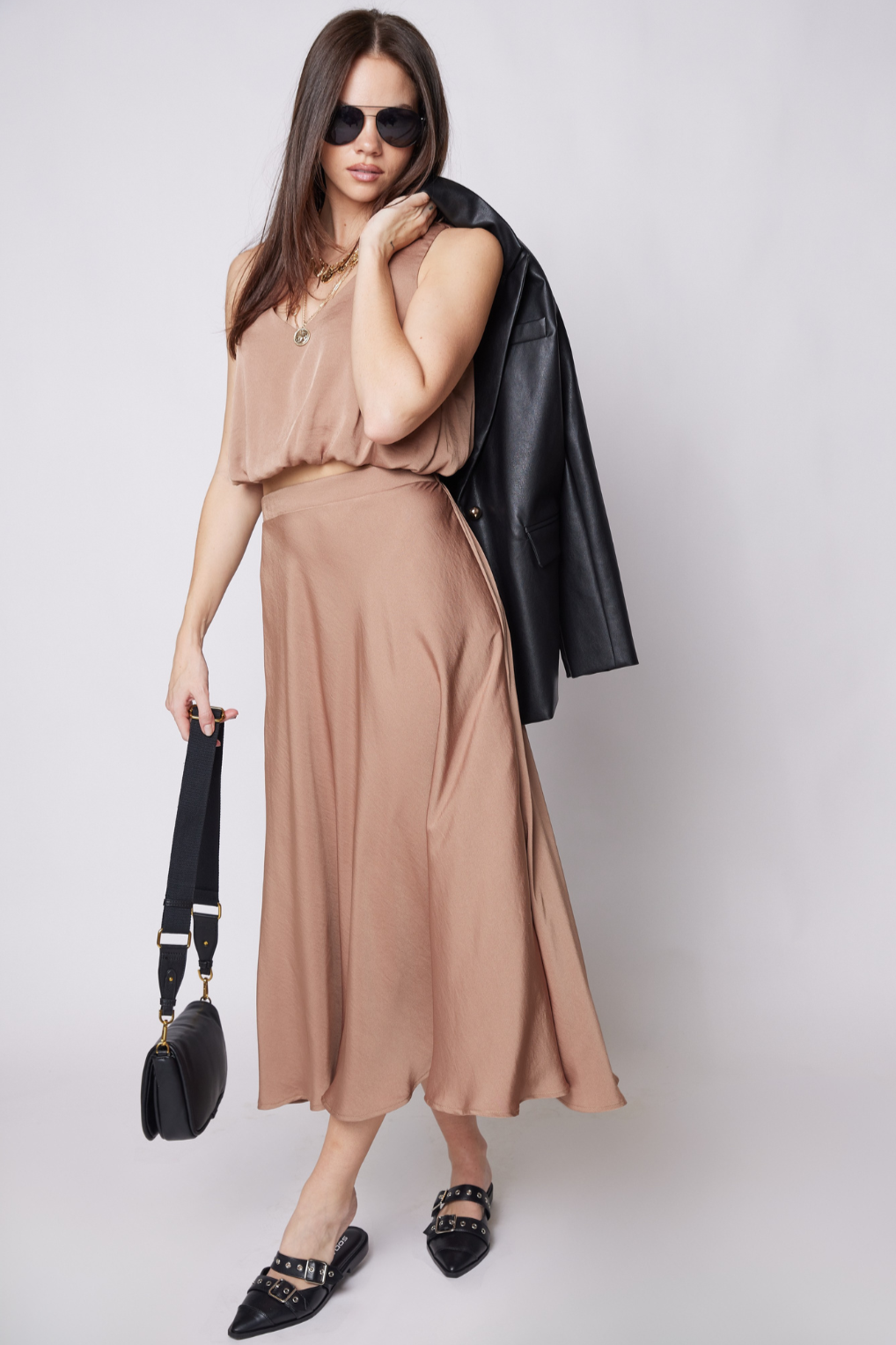 SALE - Maria Midi Swing Skirt