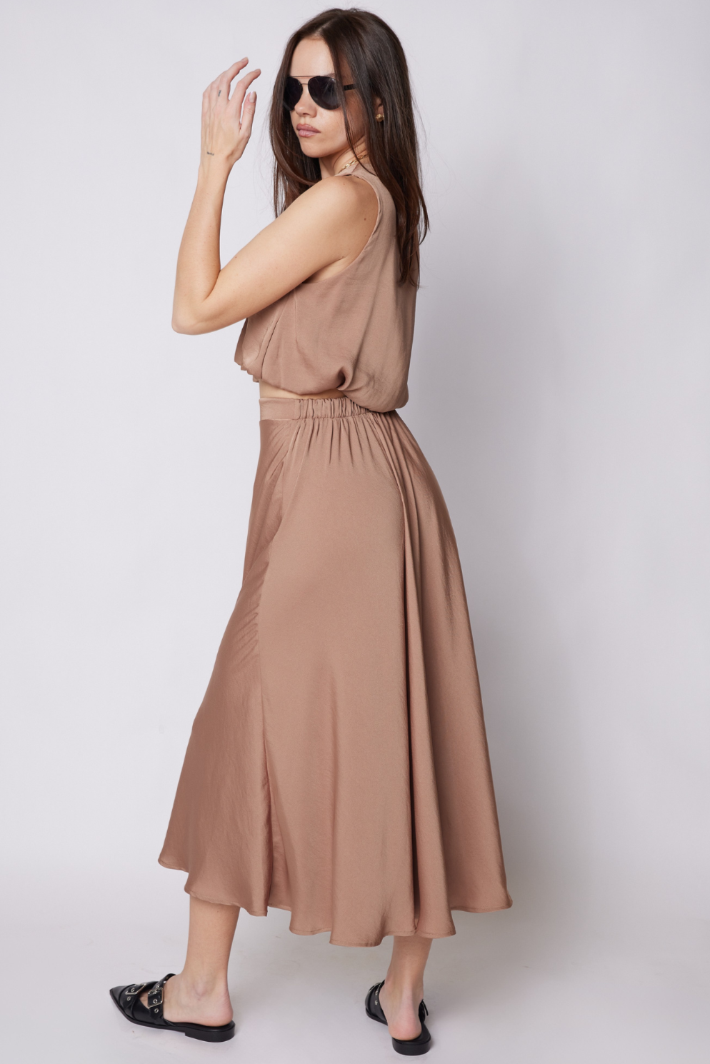 SALE - Maria Midi Swing Skirt