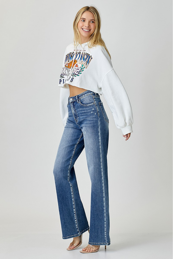 Mallory Risen Wide Leg Jeans