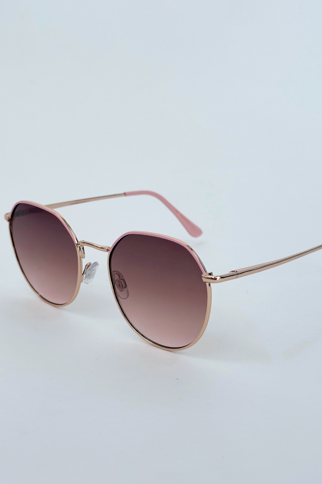 Tina Round Aviator Sunglasses