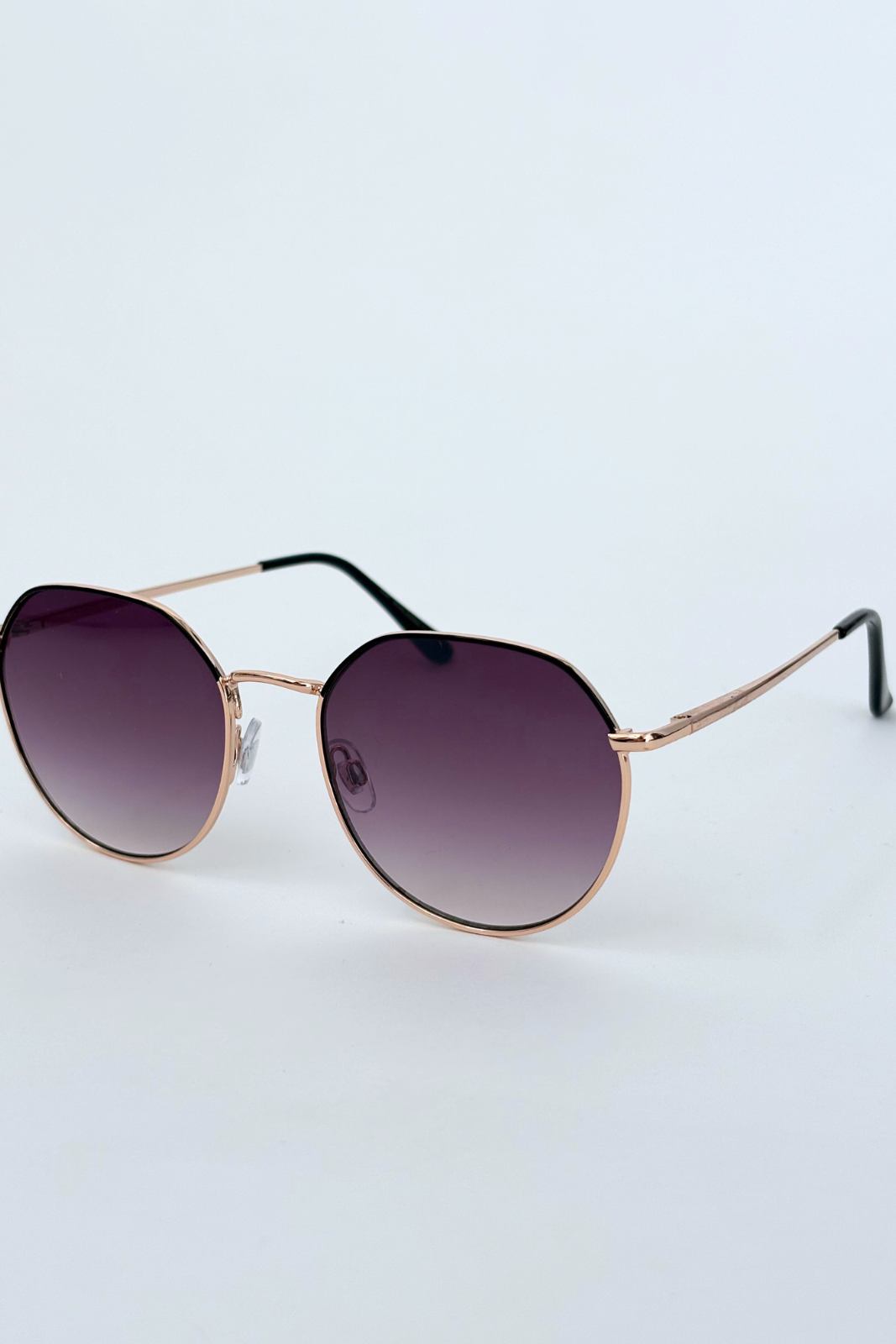 Tina Round Aviator Sunglasses