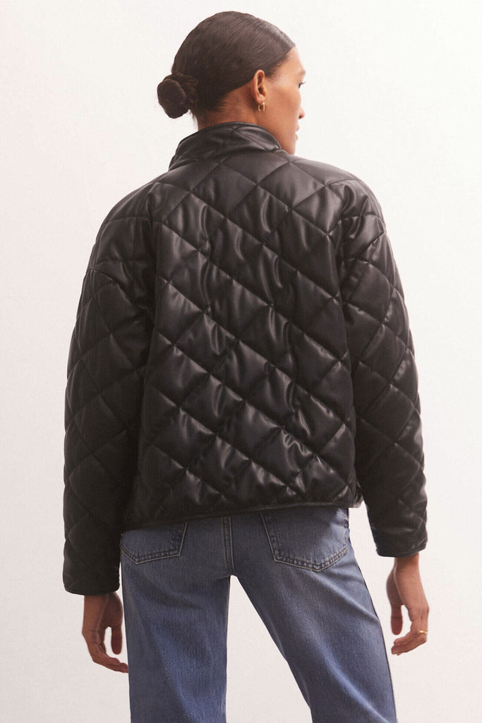 Z Supply Heritage Faux Leather Jacket - fab'rik