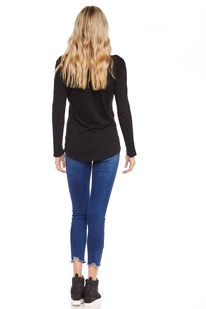 Chelsea Long Sleeve Pocket Tee - fab'rik