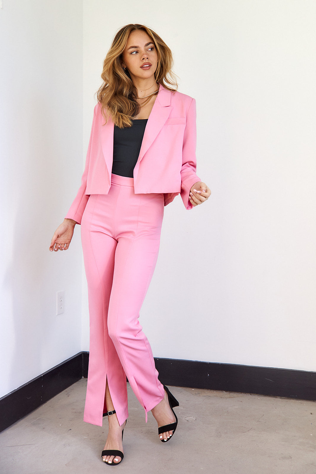Arlette Slit Detail Trouser - fab'rik