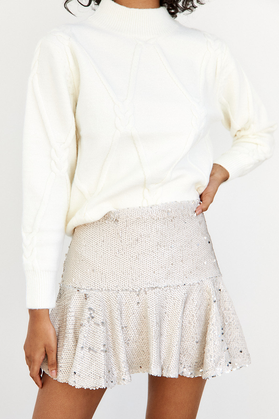 SALE - Mady Sequin Skirt - fab'rik