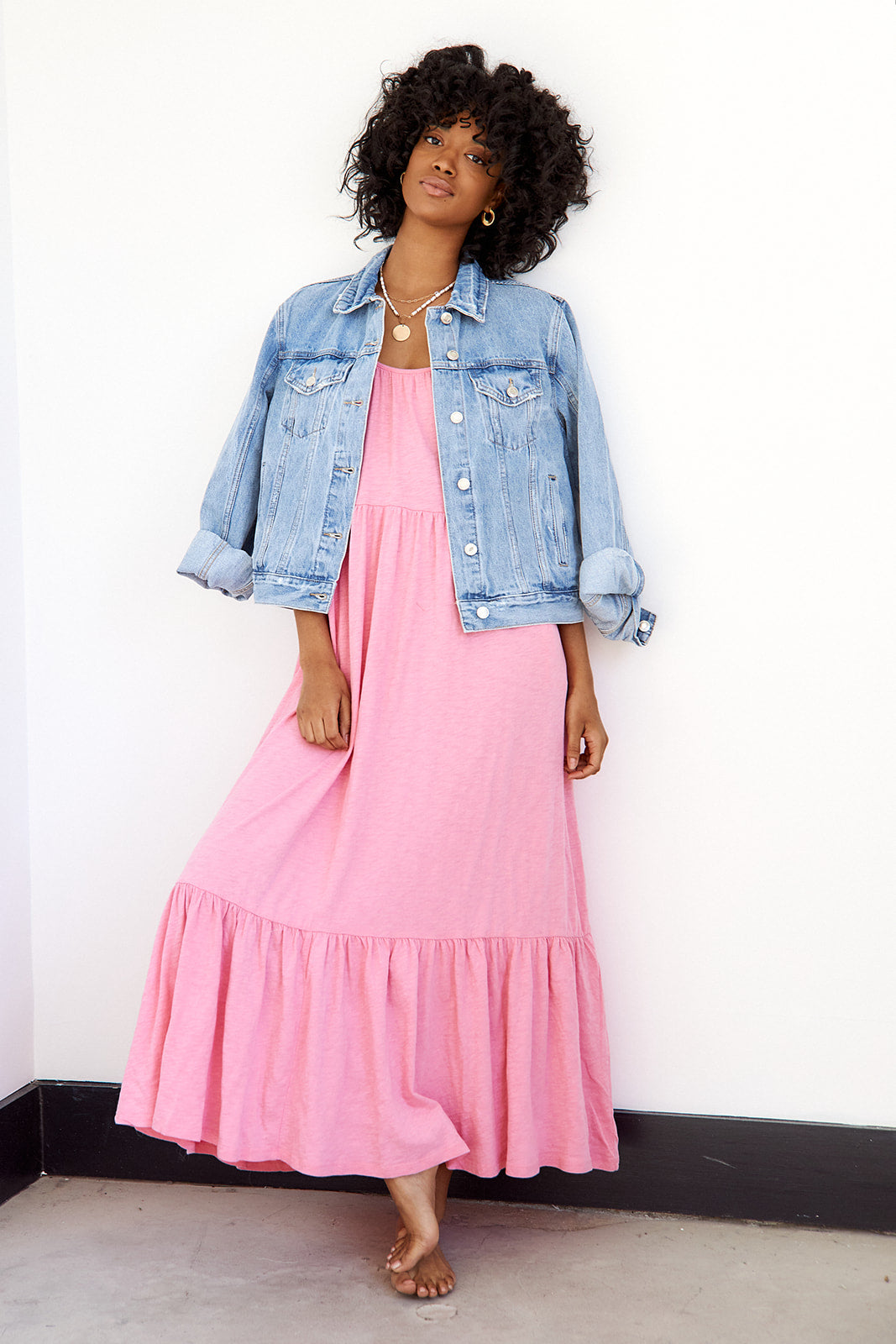 Z Supply Lido Slub Midi Dress - fab'rik